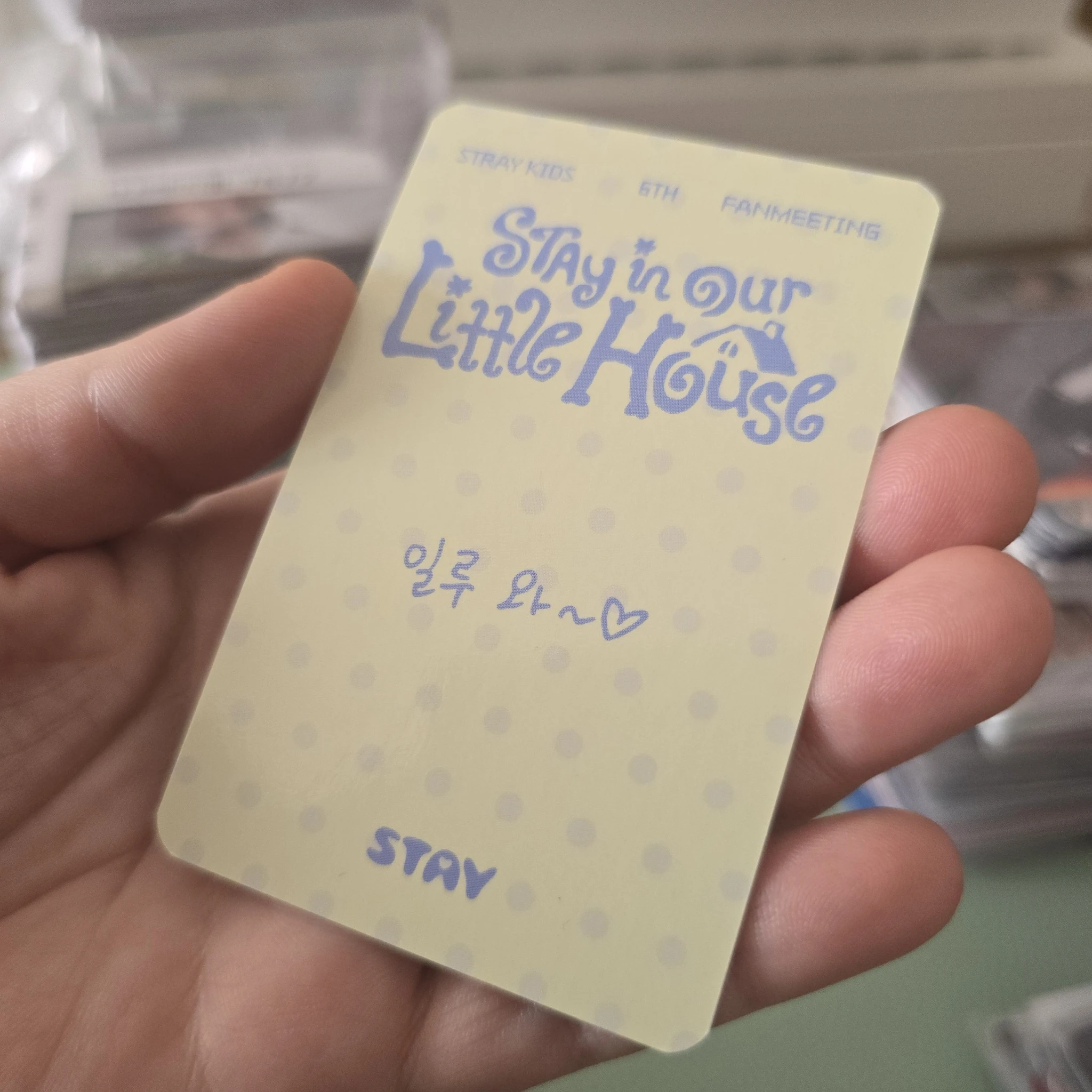 Stray Kids Changbin Stray Kids - Changbin - 6th Fanmeeting - STAY in Our Little House  Event fan meeting offline day 4 entrance benefit listing photo 2