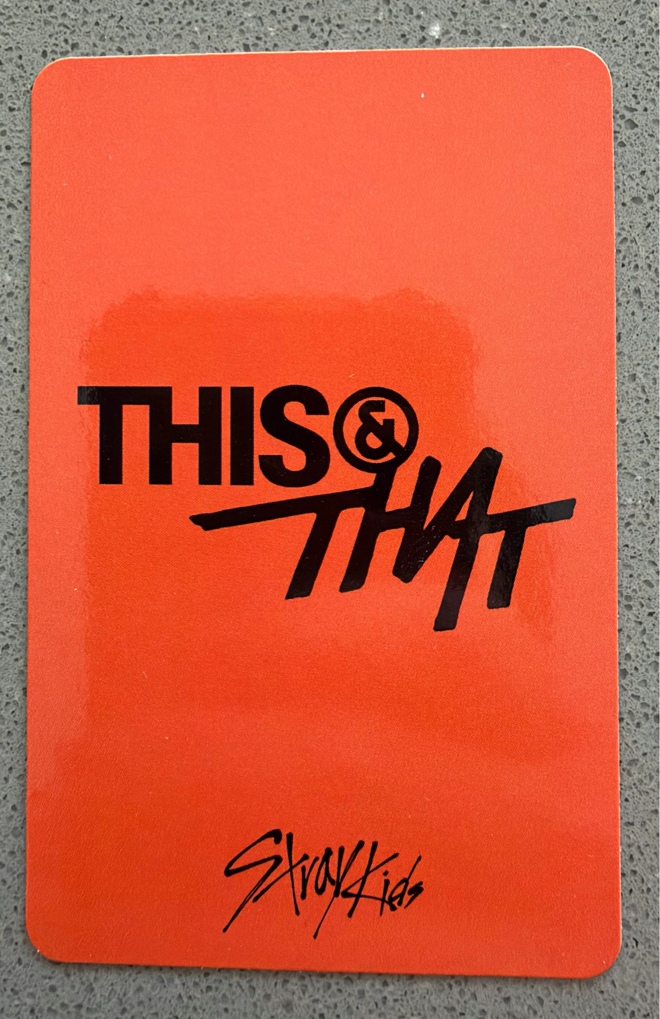 Stray Kids Changbin Stray Kids - Changbin - This & That Album apple music pob (pre-order benefit) listing photo 2