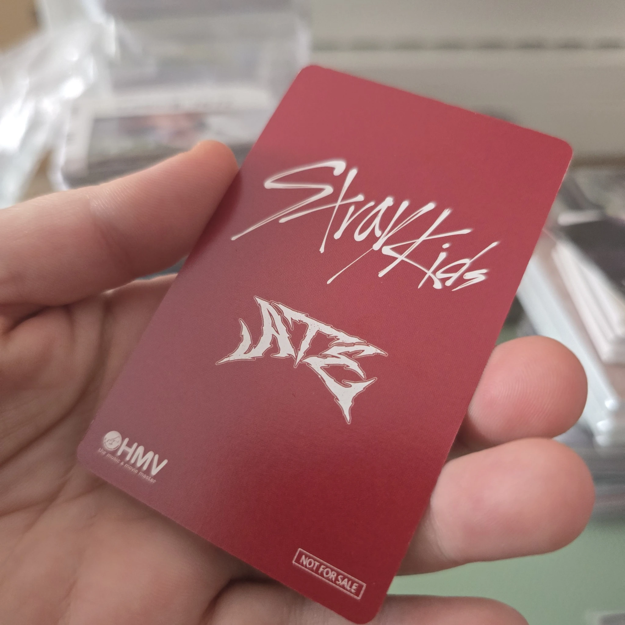 Stray Kids Changbin Stray Kids - Changbin - ATE Album pre-order benefit (pob) hmv listing photo 2