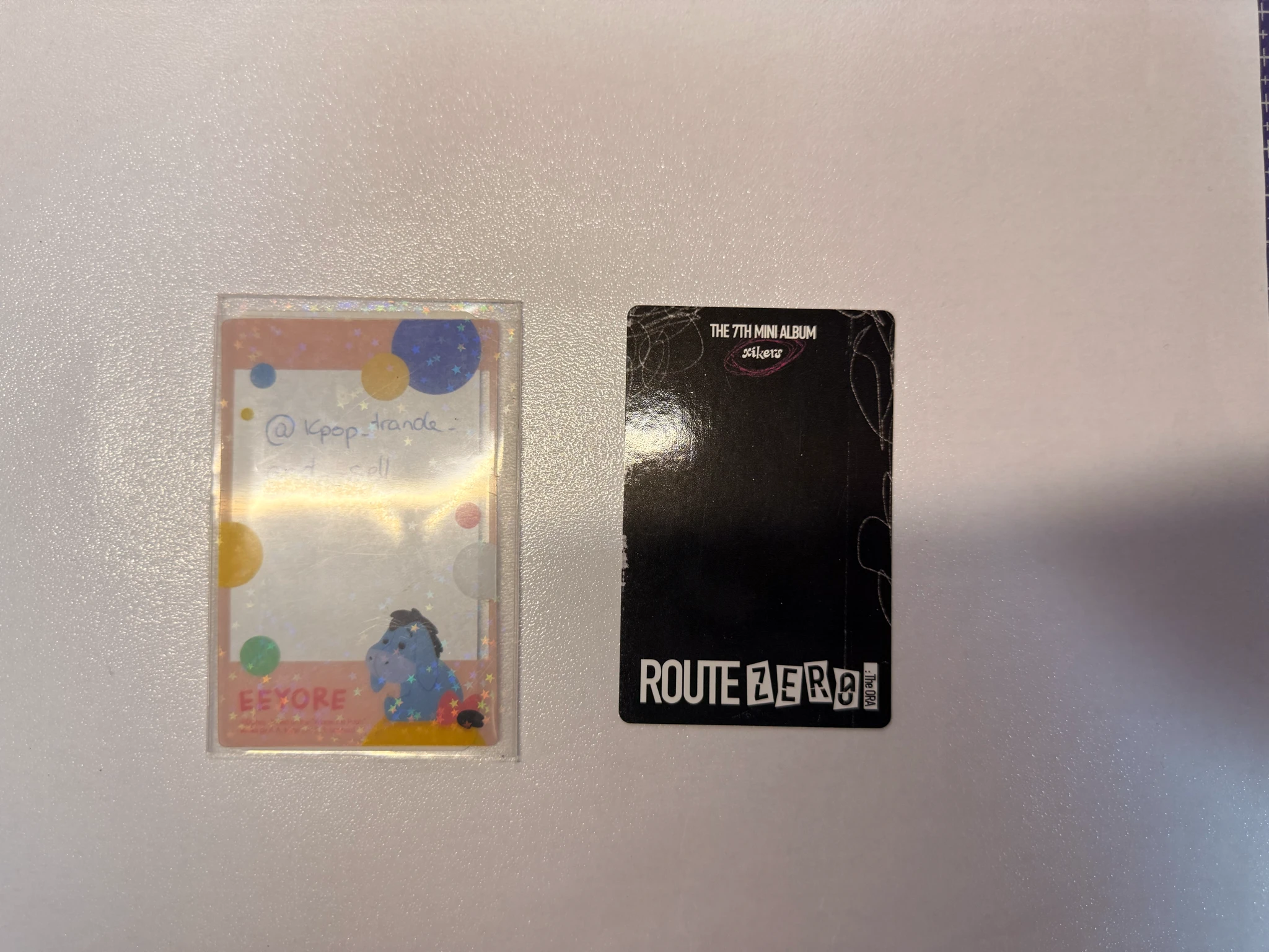 xikers Hyunwoo xikers - Hyunwoo - ROUTE ZERO: The ORA Album album photocard special version version 2 listing photo 2