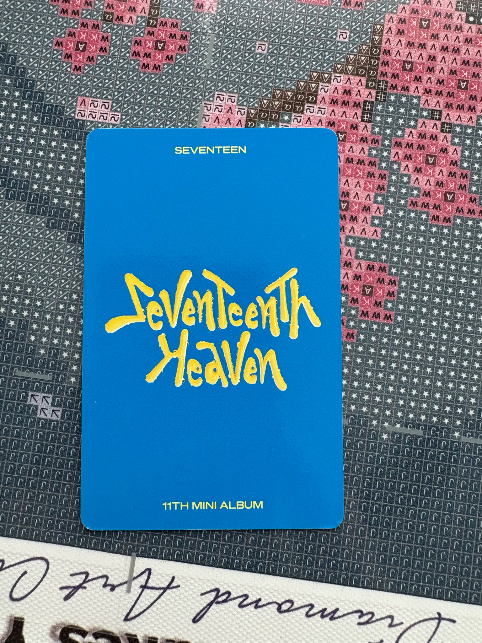 SEVENTEEN The8 SEVENTEEN - The8 - Seventeenth Heaven Album album photocard carat version listing photo 2