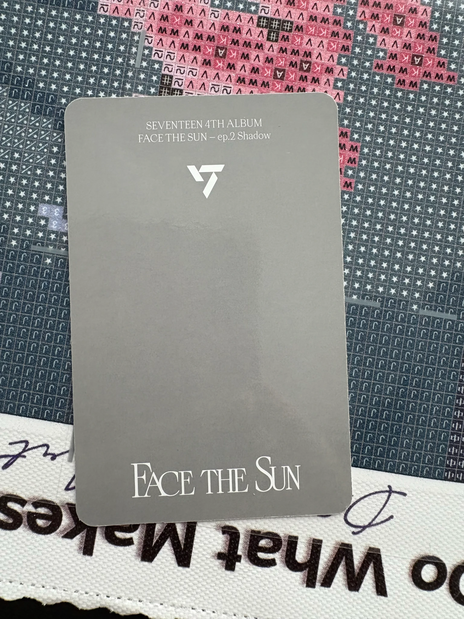 SEVENTEEN S.Coups SEVENTEEN - S.Coups - Face the Sun Album album photocard shadow version listing photo 2