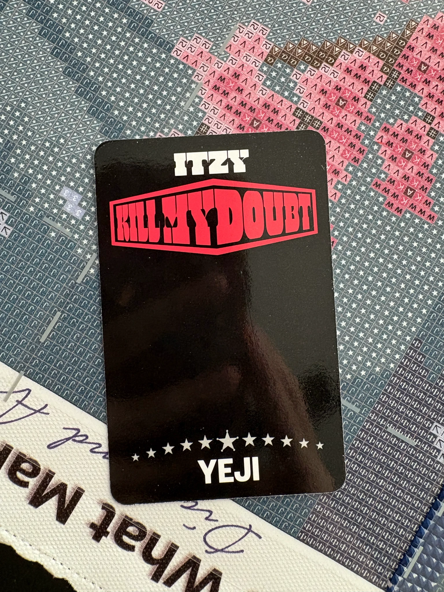 ITZY Yeji ITZY - Yeji - KILL MY DOUBT Album album photocard listing photo 2