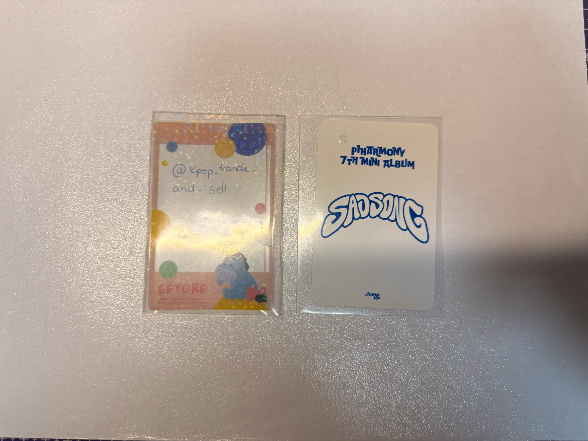 P1Harmony Intak P1Harmony - Intak - Sad Song Album jump up lucky draw listing photo 2