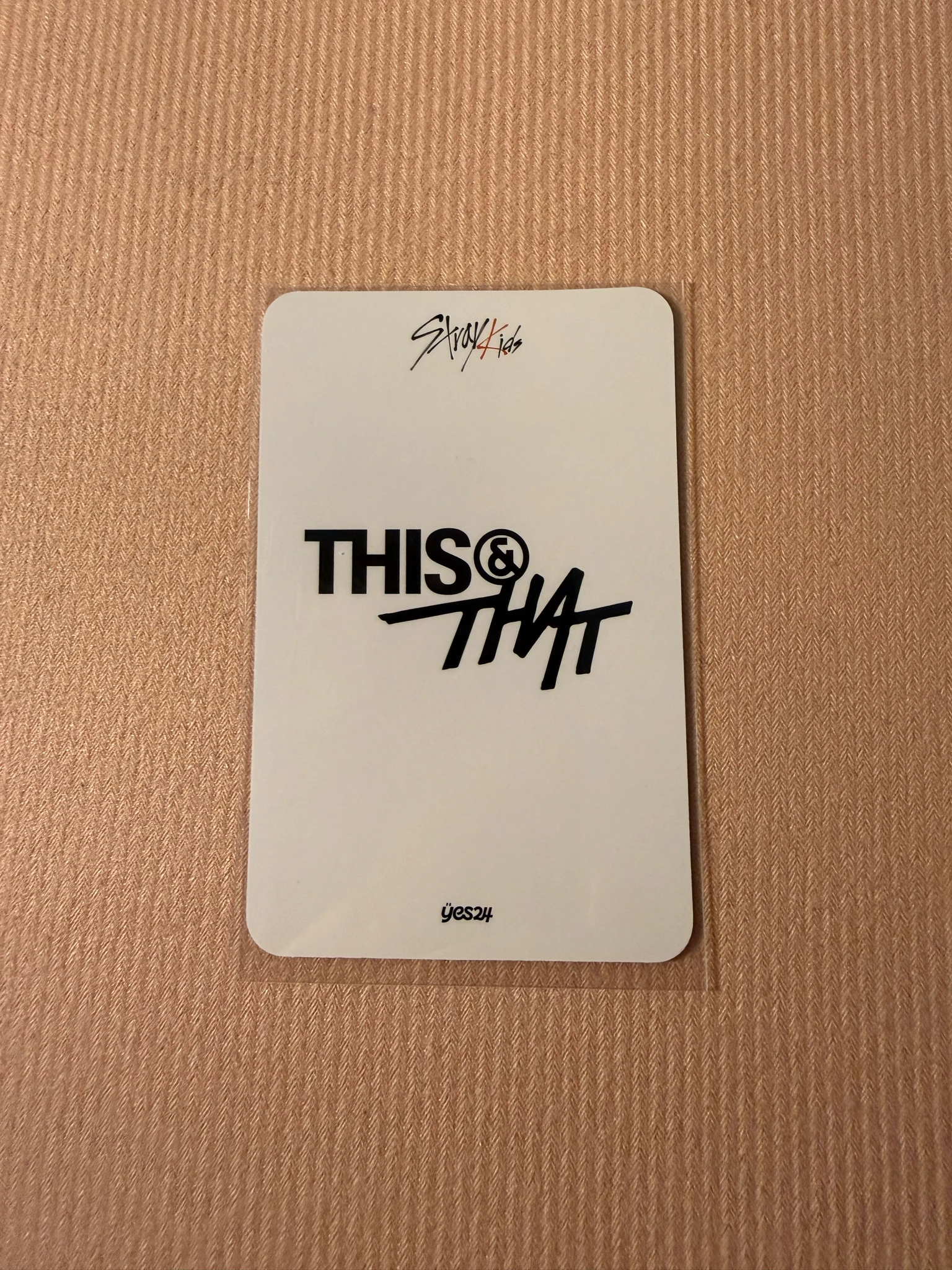 Stray Kids HAN Stray Kids - HAN - THIS & THAT Album pob (pre-order benefit) yes24 listing photo 2