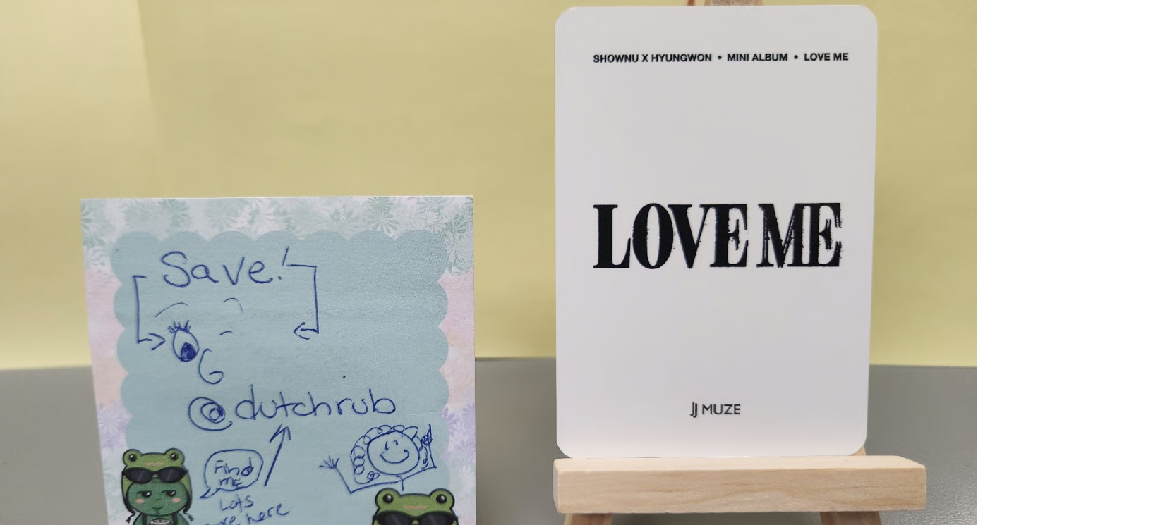 MONSTA X Shownu MONSTA X - Shownu - Love Me Album jjmuze (jj muze) fansign sub-unit album listing photo 2