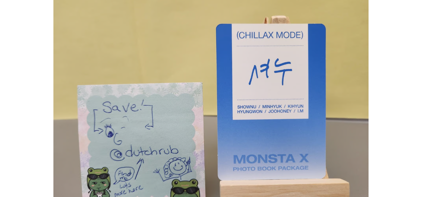 MONSTA X Shownu MONSTA X - Shownu - Chillax Mode Other photocard set listing photo 2