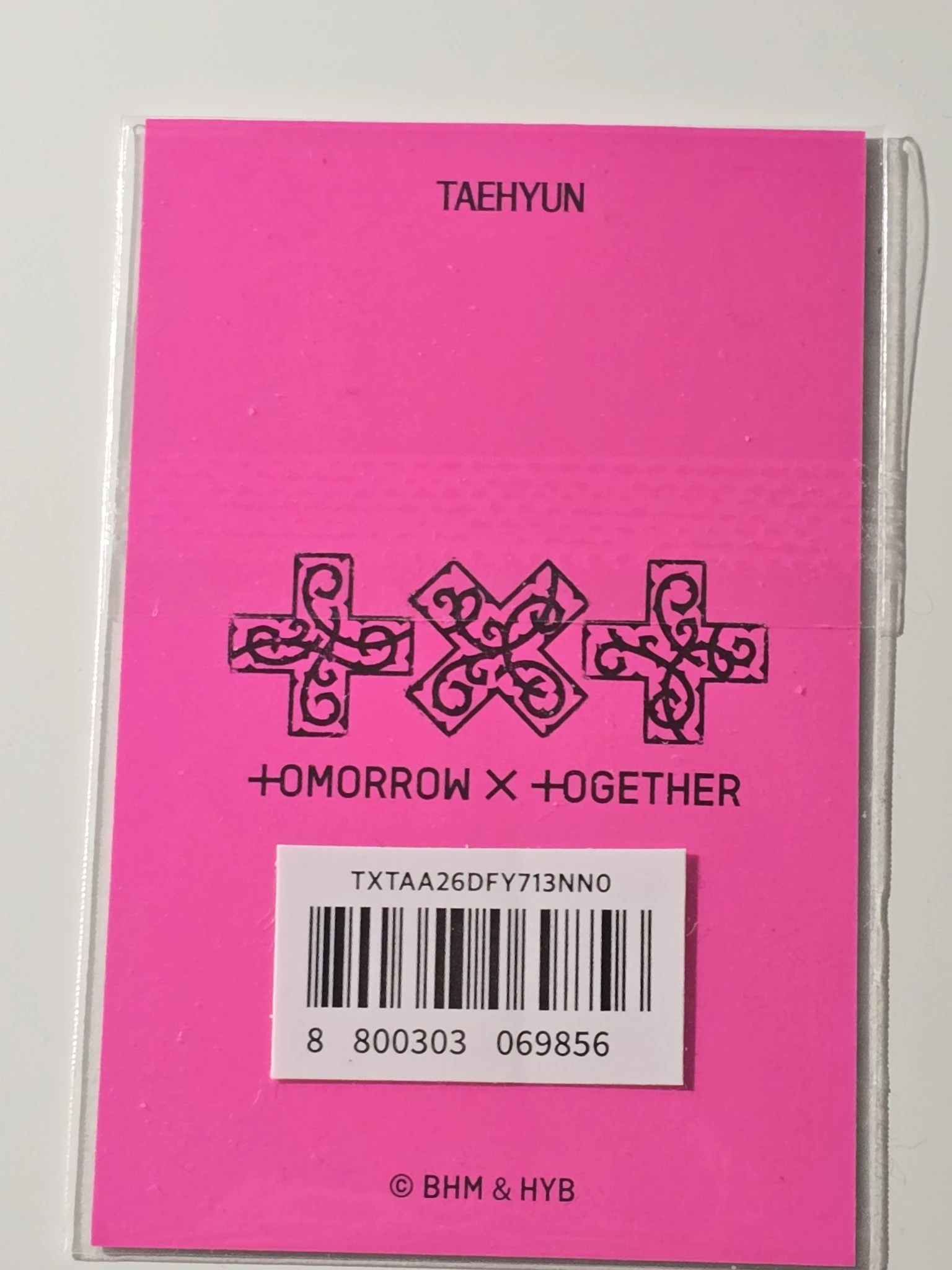 TOMORROW X TOGETHER Taehyun TOMORROW X TOGETHER - Taehyun - 7TH YEAR: A Moment of Stillness in the Thorns Album weverse global shop (wvg) MD event pob (pre-order benefit) listing photo 2