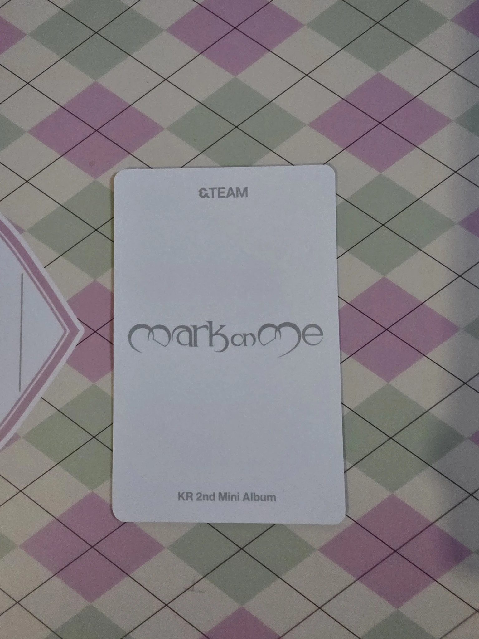 &TEAM Jo &TEAM - Jo - Mark on Me Album hello82 solo jacket version retail exclusive listing photo 2