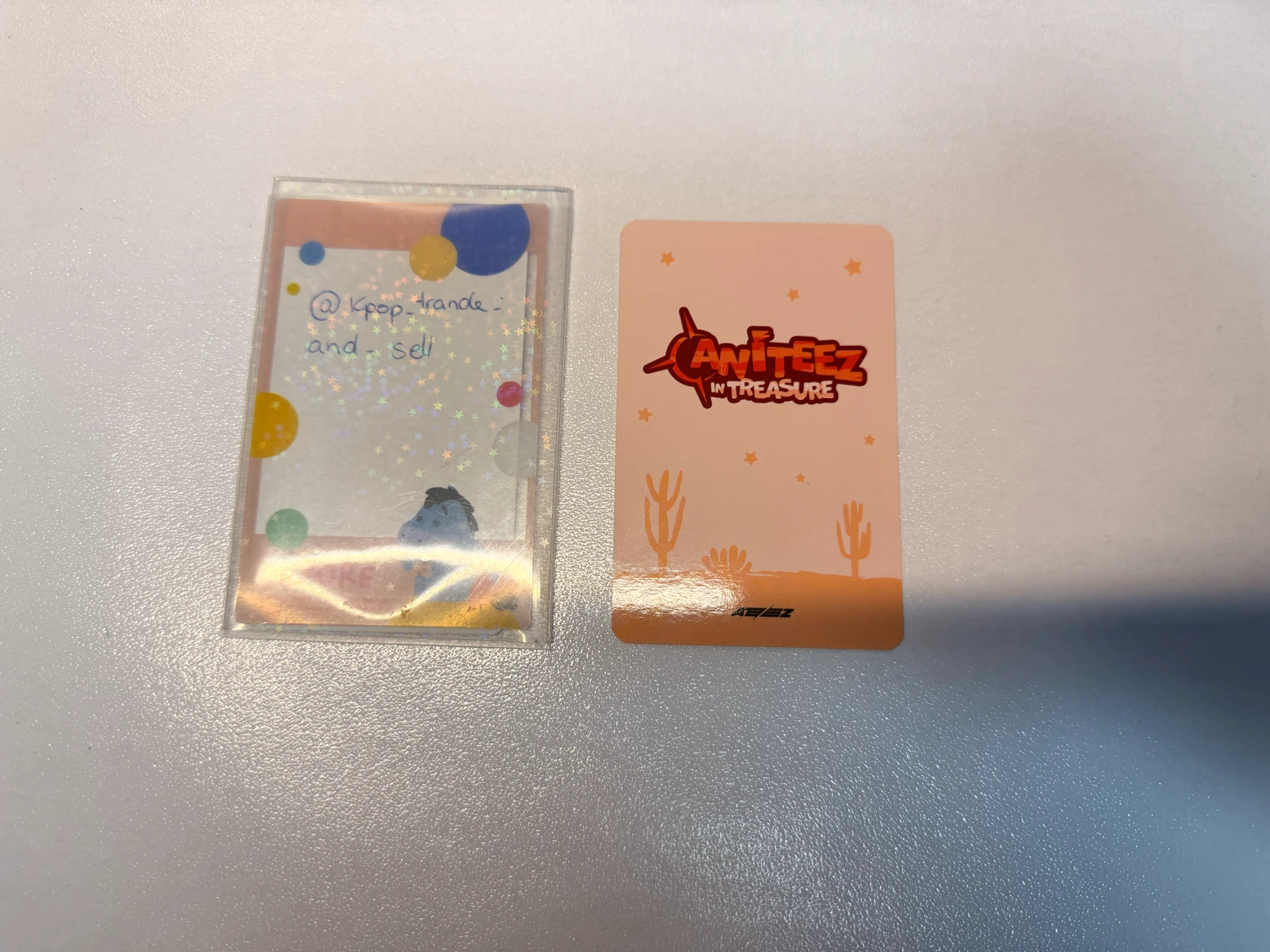 ATEEZ ATEEZ - Seonghwa & Jongho - ANITEEZ IN TREASURE Other trading card listing photo 2