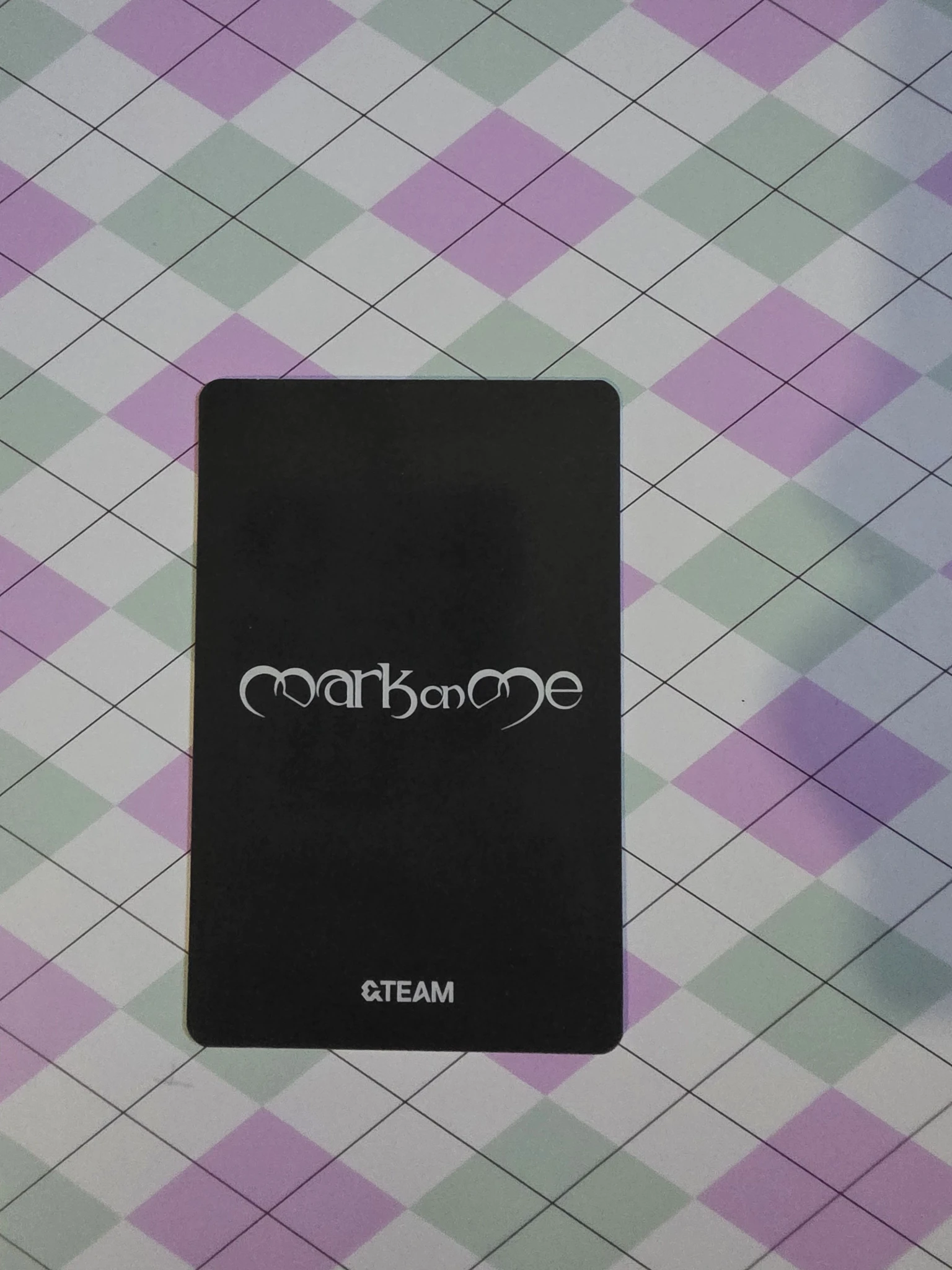 &TEAM Jo &TEAM - Jo - Mark on Me Album album photocard listing photo 2