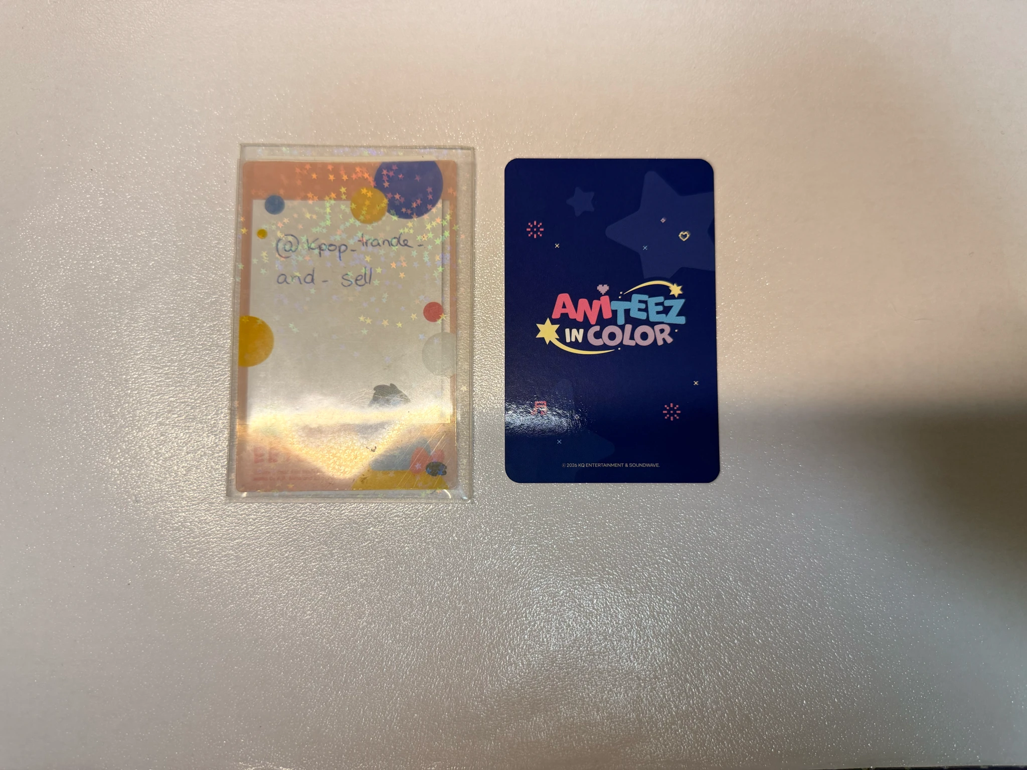 ATEEZ Seonghwa ATEEZ - Seonghwa - ANITEEZ IN COLOR Other trading card listing photo 2