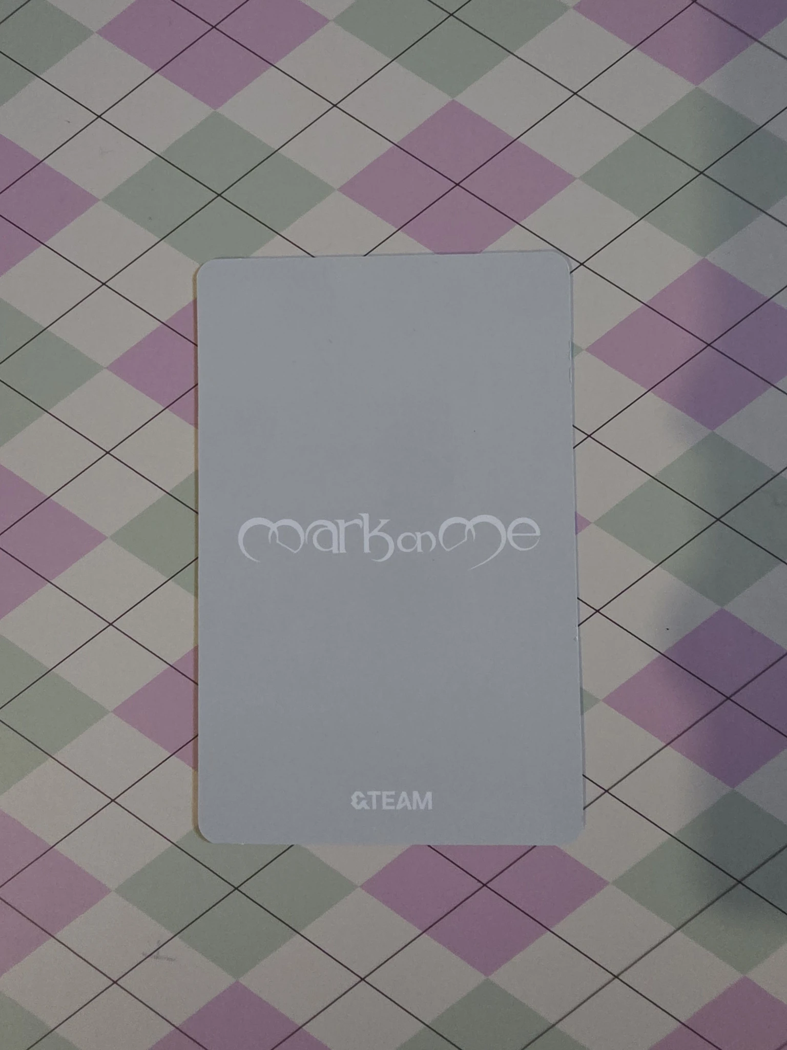 &TEAM Jo &TEAM - Jo - Mark on Me Album mini CD-R version album photocard listing photo 2