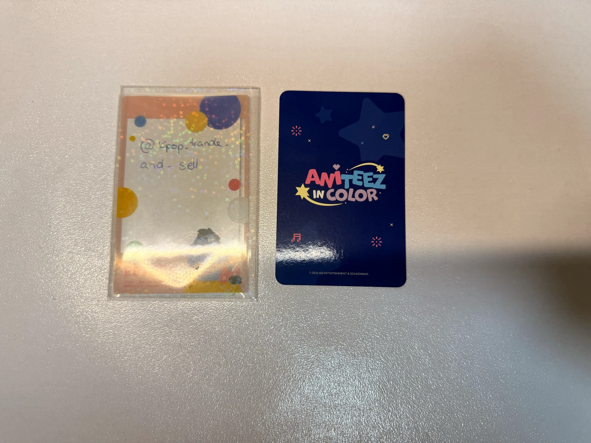 ATEEZ Mingi ATEEZ - Mingi - ANITEEZ IN COLOR Other version 1 trading card listing photo 2