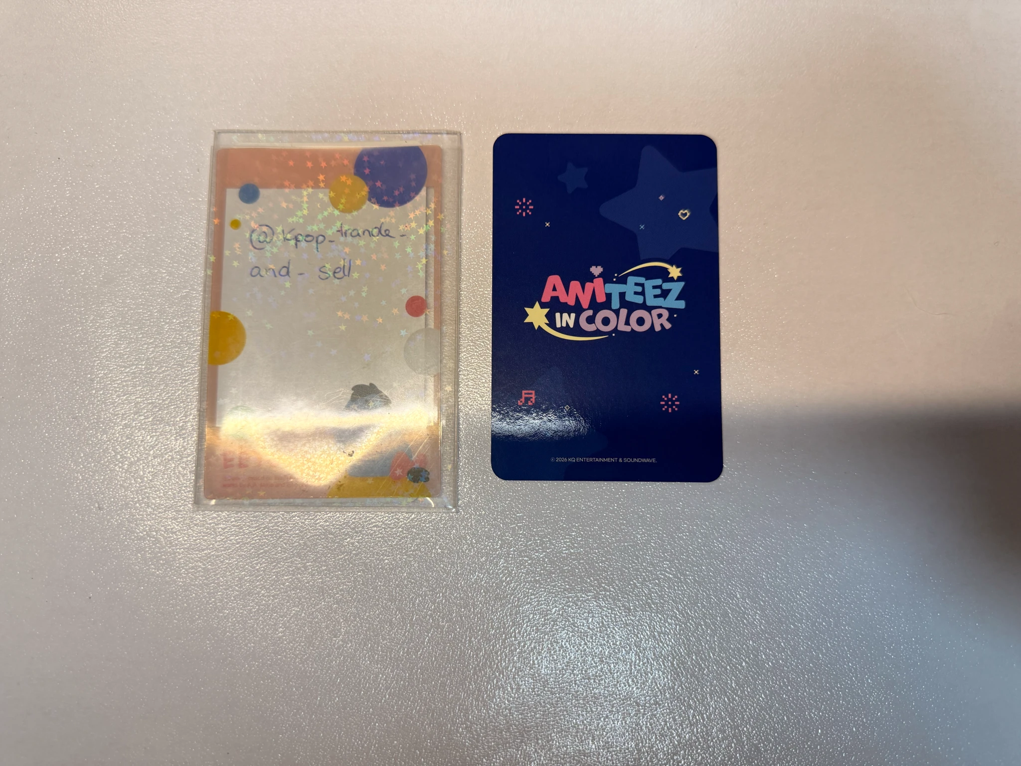 ATEEZ Jongho ATEEZ - Jongho - ANITEEZ IN COLOR Other trading card version 4 listing photo 2