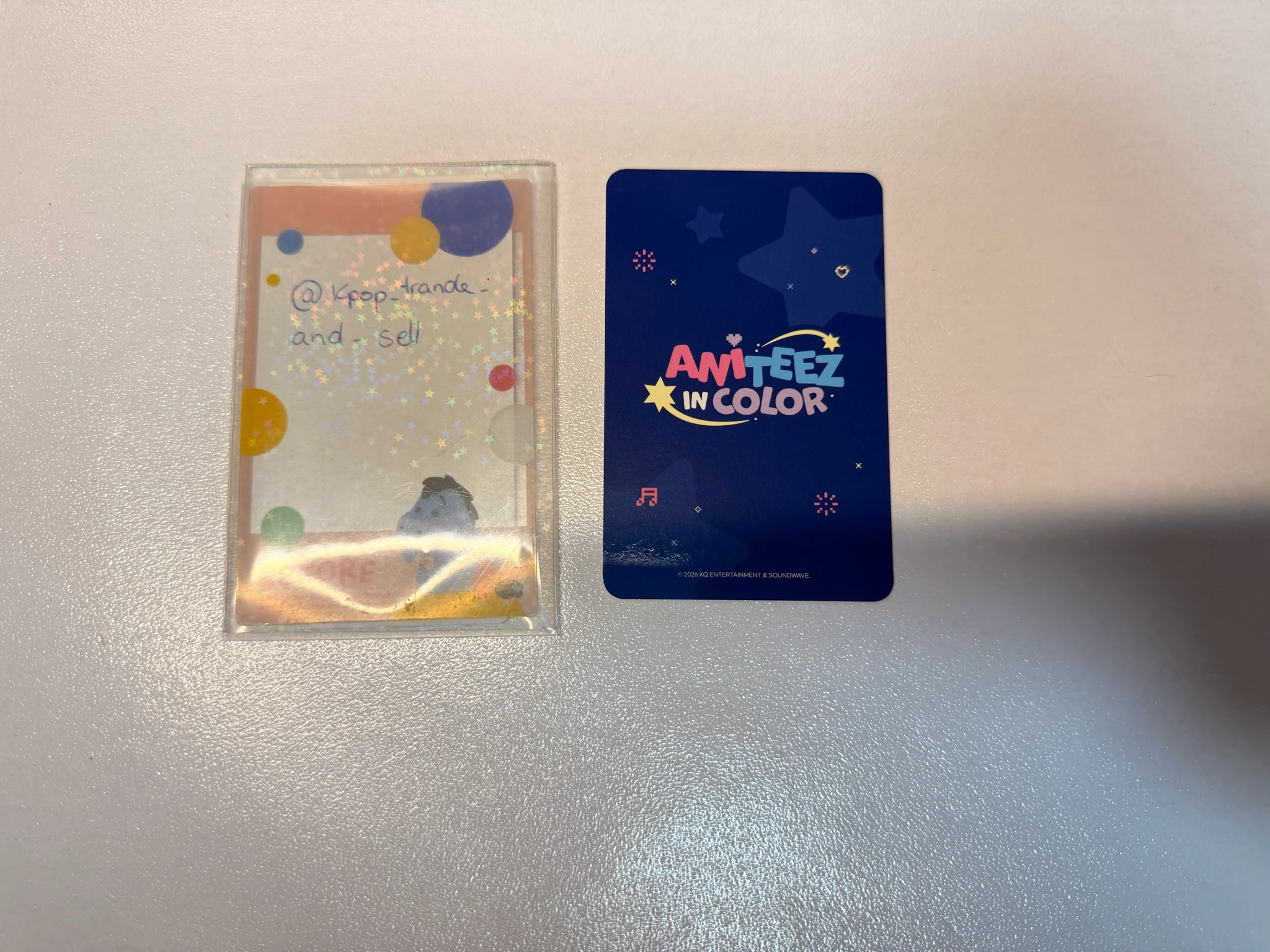 ATEEZ Jongho ATEEZ - Jongho - ANITEEZ IN COLOR Other trading card listing photo 2