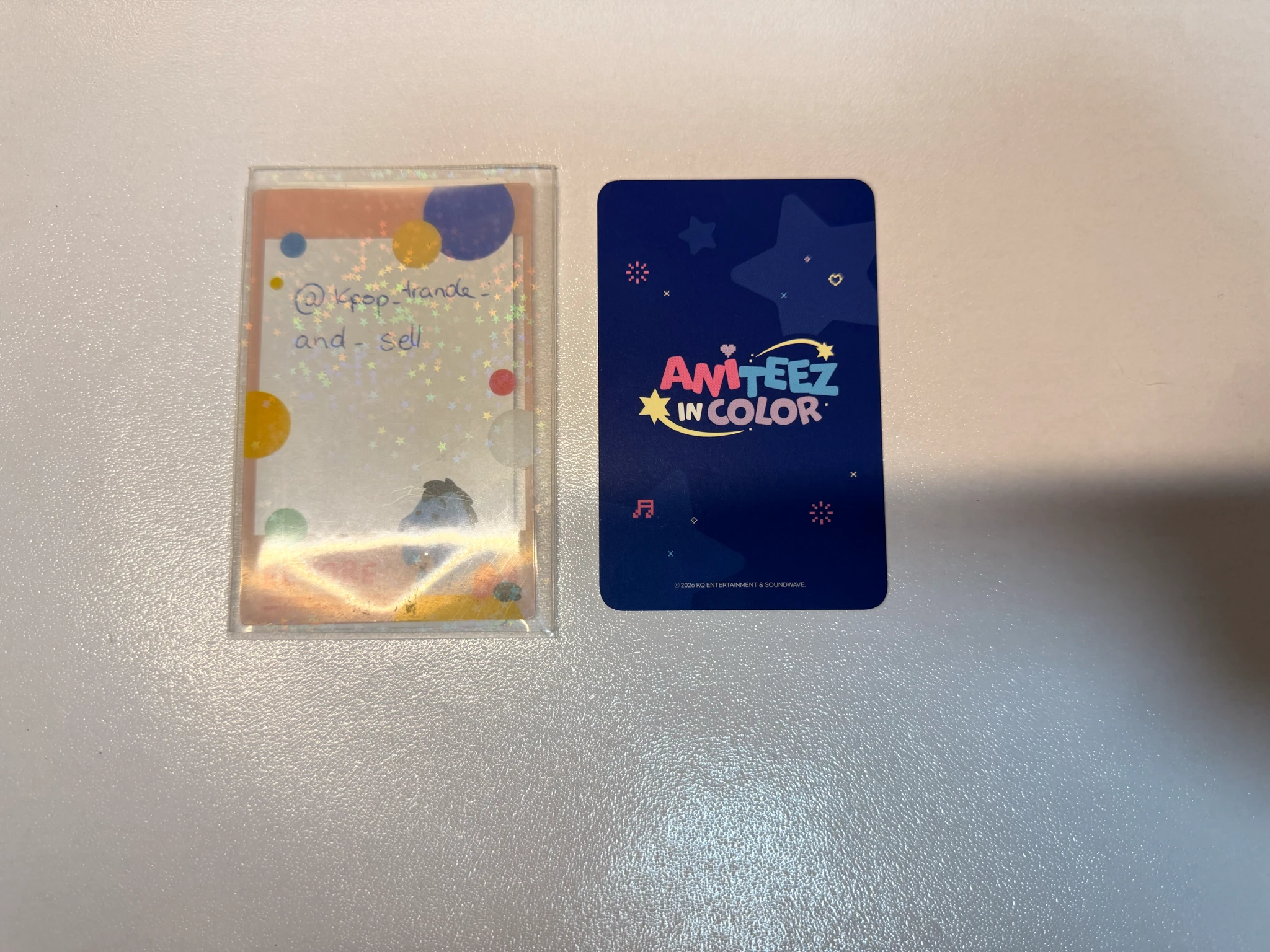 ATEEZ Jongho ATEEZ - Jongho - ANITEEZ IN COLOR Other trading card listing photo 2