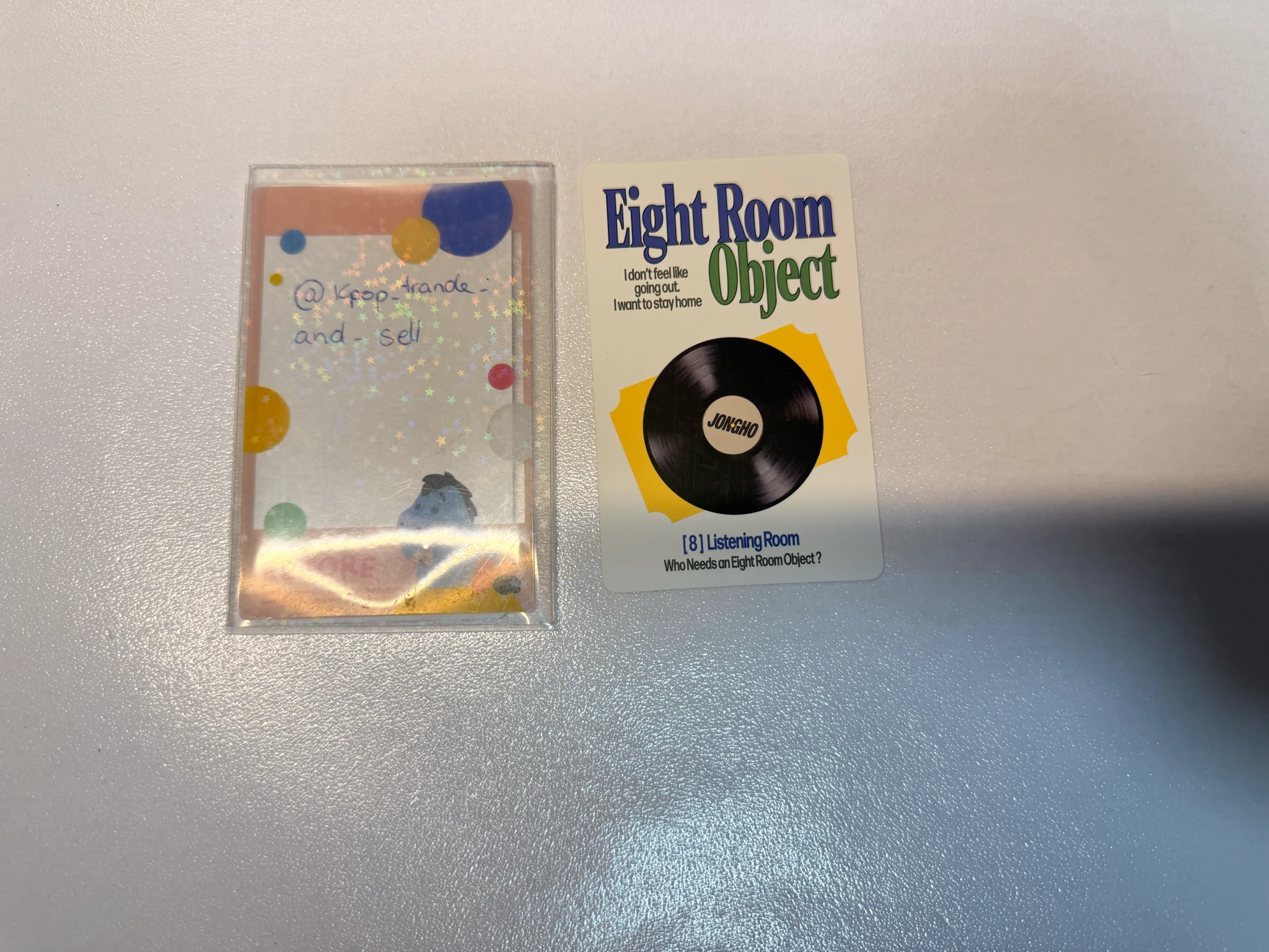 ATEEZ Jongho ATEEZ - Jongho - 8ROOM MD Other A version trading card listing photo 2