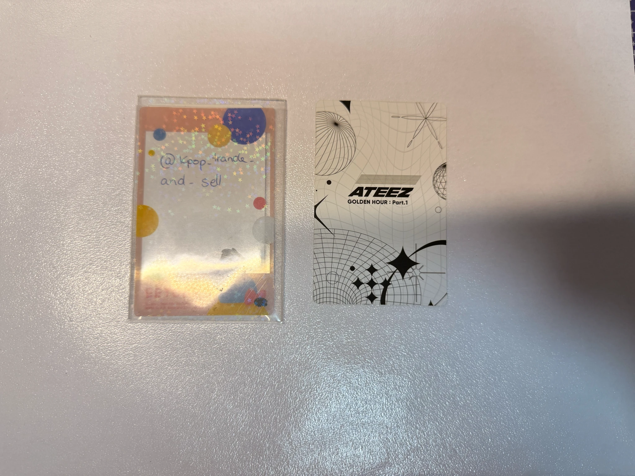 ATEEZ Hongjoong ATEEZ - Hongjoong - Golden Hour : Part.1 Album hello82 europe exclusive look up ver listing photo 2