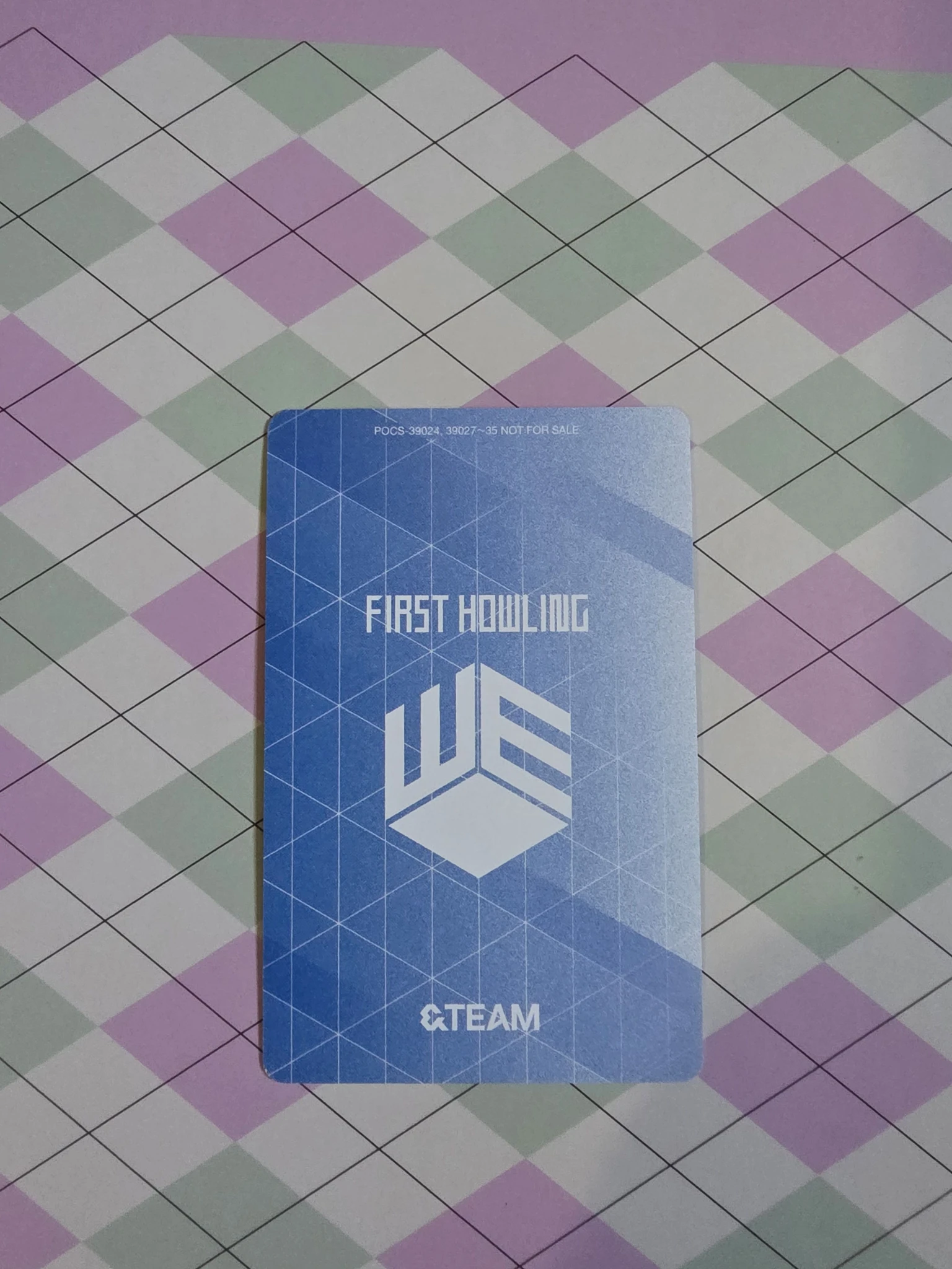 &TEAM K &TEAM - K - First Howling : WE EP Album limited ver. listing photo 2