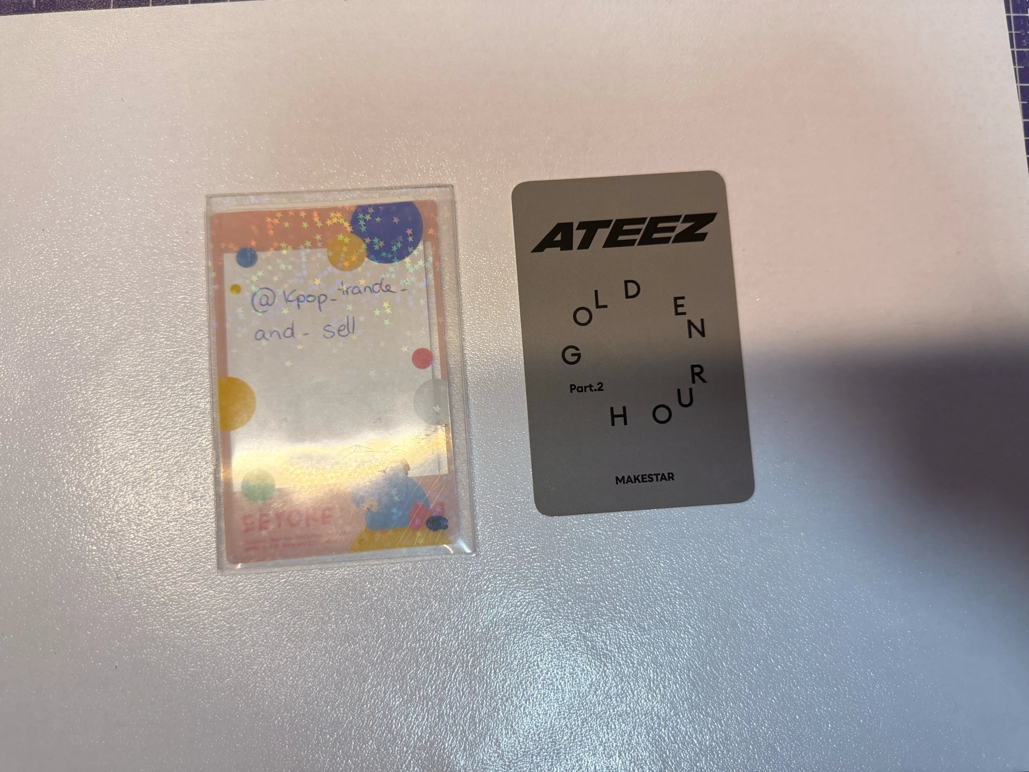 ATEEZ Yeosang ATEEZ - Yeosang - Golden Hour : Part.2 Album makestar lucky draw listing photo 2