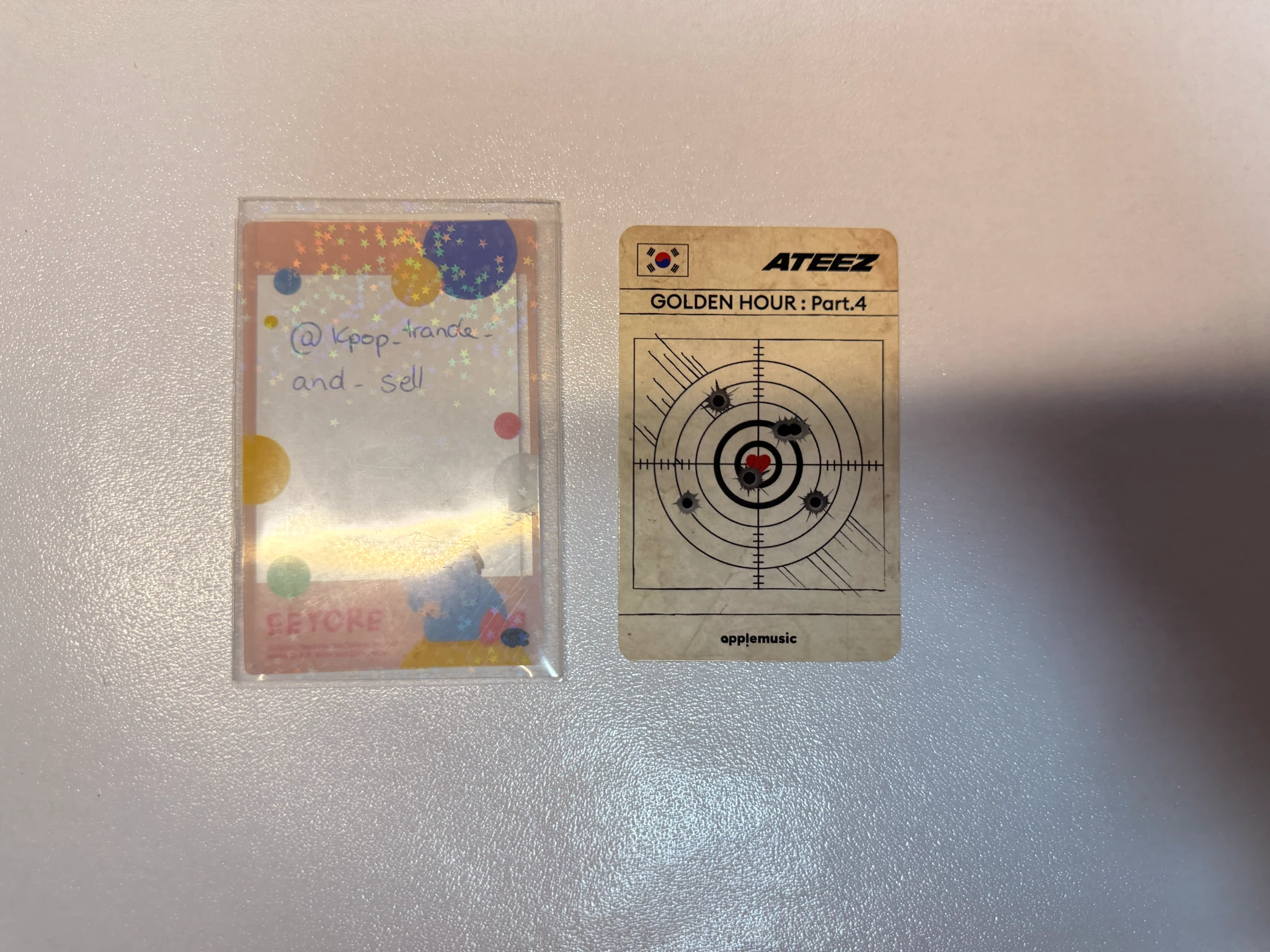 ATEEZ Jongho ATEEZ - Jongho - Golden Hour : Part.4 Album apple music fansign listing photo 2