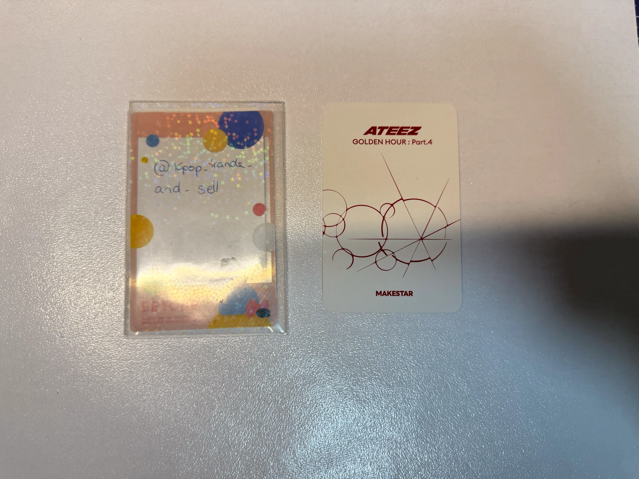 ATEEZ Jongho ATEEZ - Jongho - Golden Hour : Part.4 Album makestar lucky draw listing photo 2
