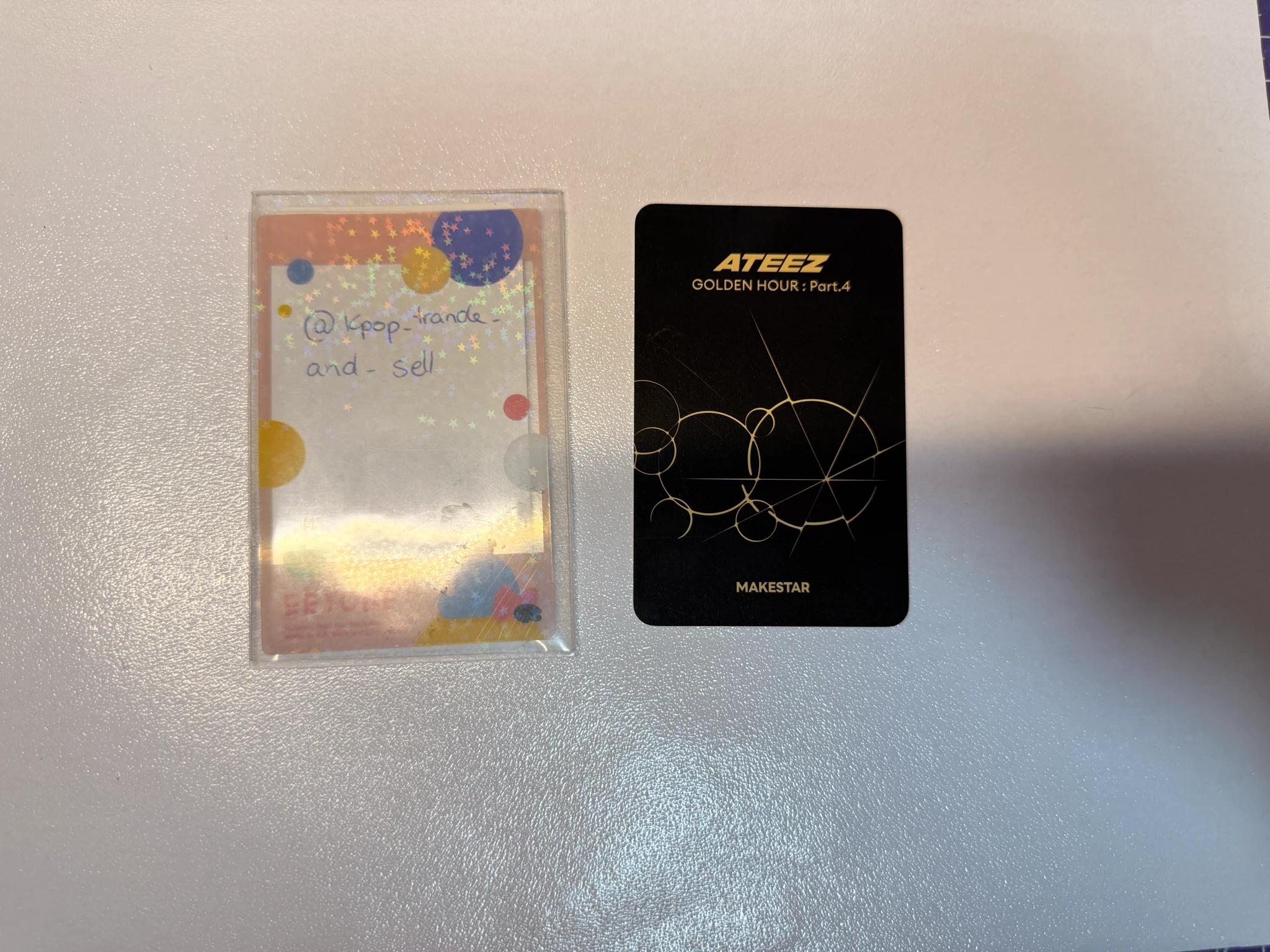 ATEEZ Seonghwa ATEEZ - Seonghwa - Golden Hour : Part.4 Album purchase benefit lucky draw makestar listing photo 2