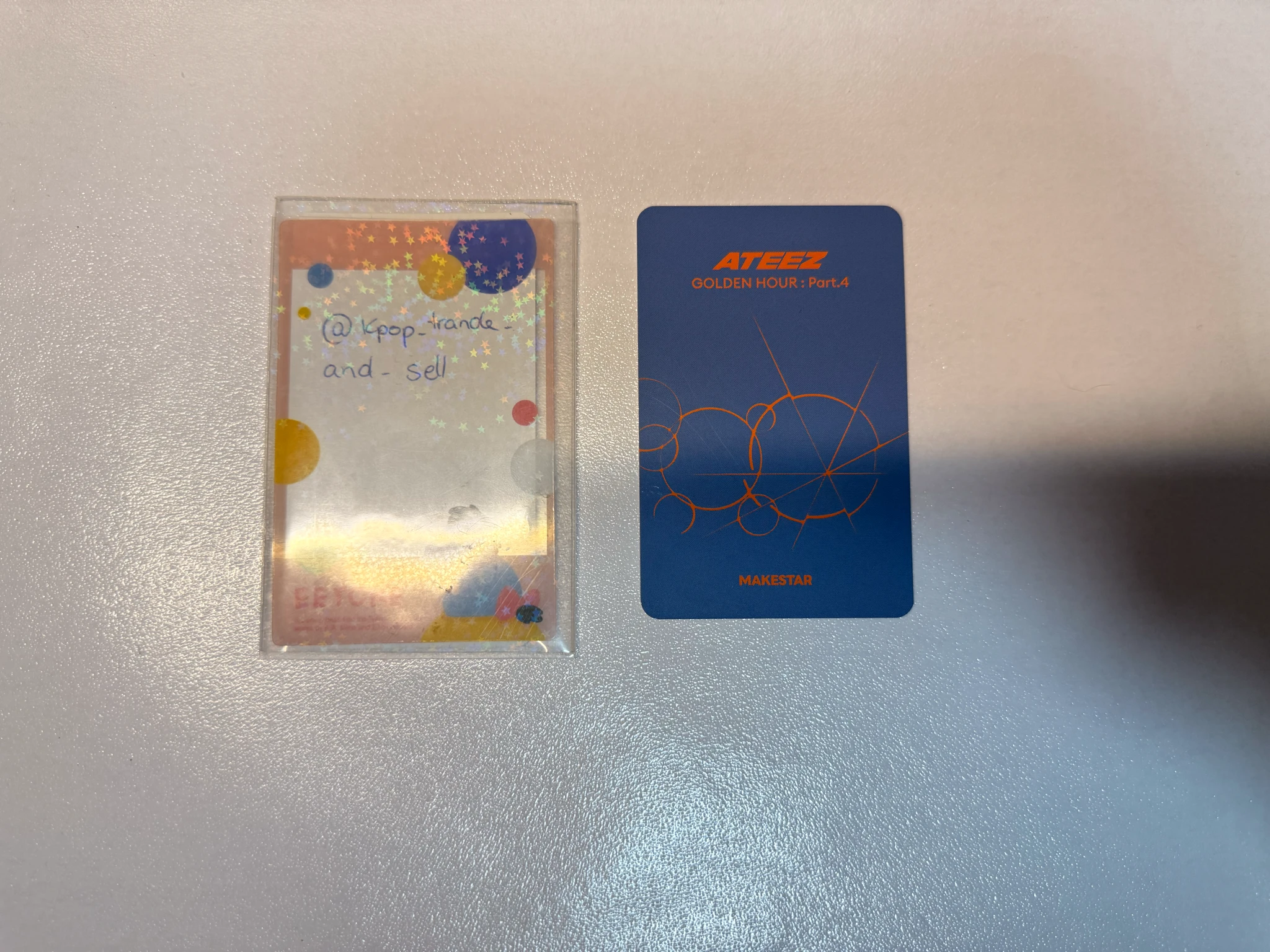 ATEEZ ATEEZ - Mingi & Hongjoong - Golden Hour : Part.4 Album makestar Set album gift listing photo 2