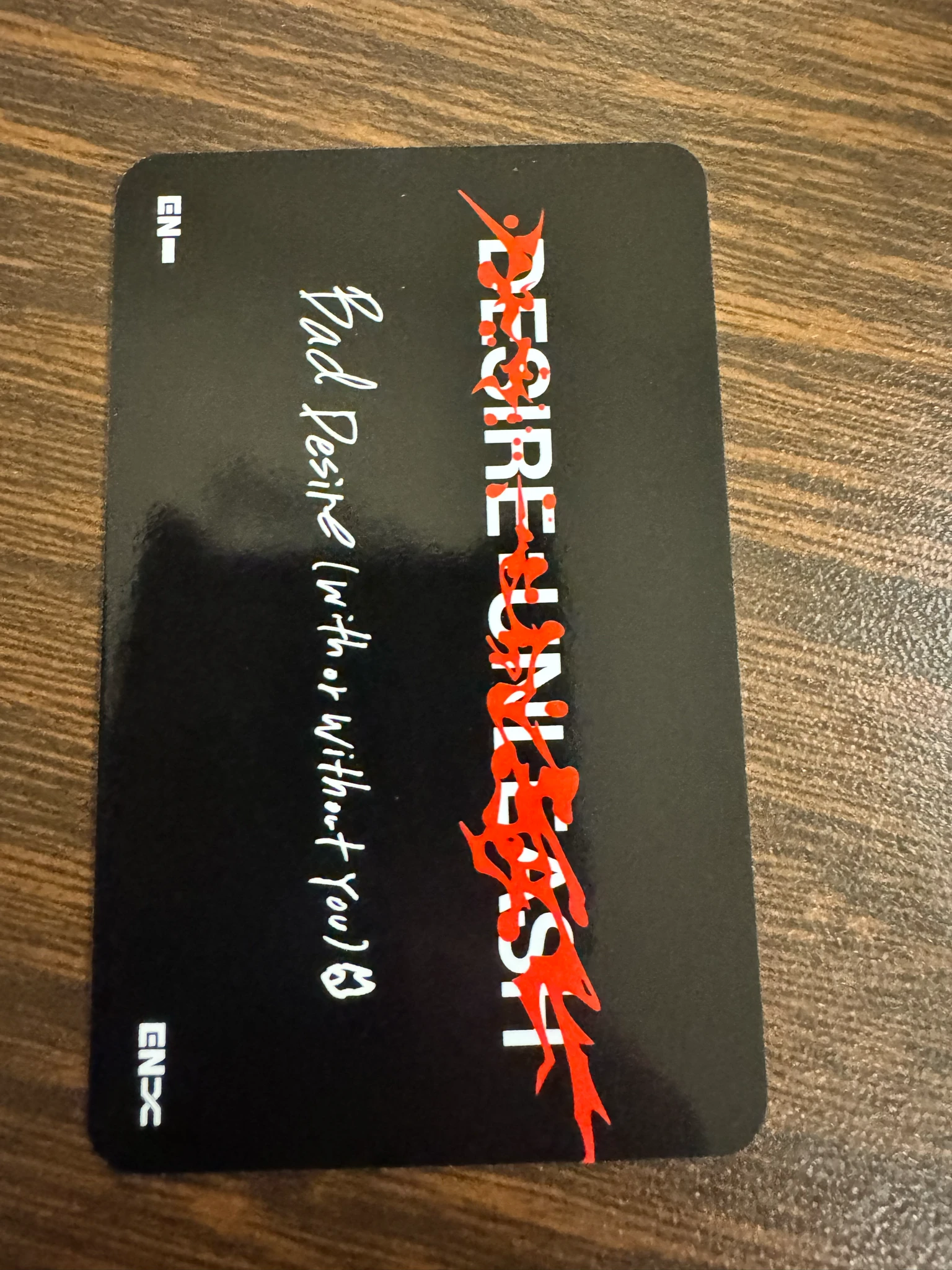 ENHYPEN Evan (Heeseung) ENHYPEN - Heeseung - DESIRE: UNLEASH Album broadcast listing photo 2