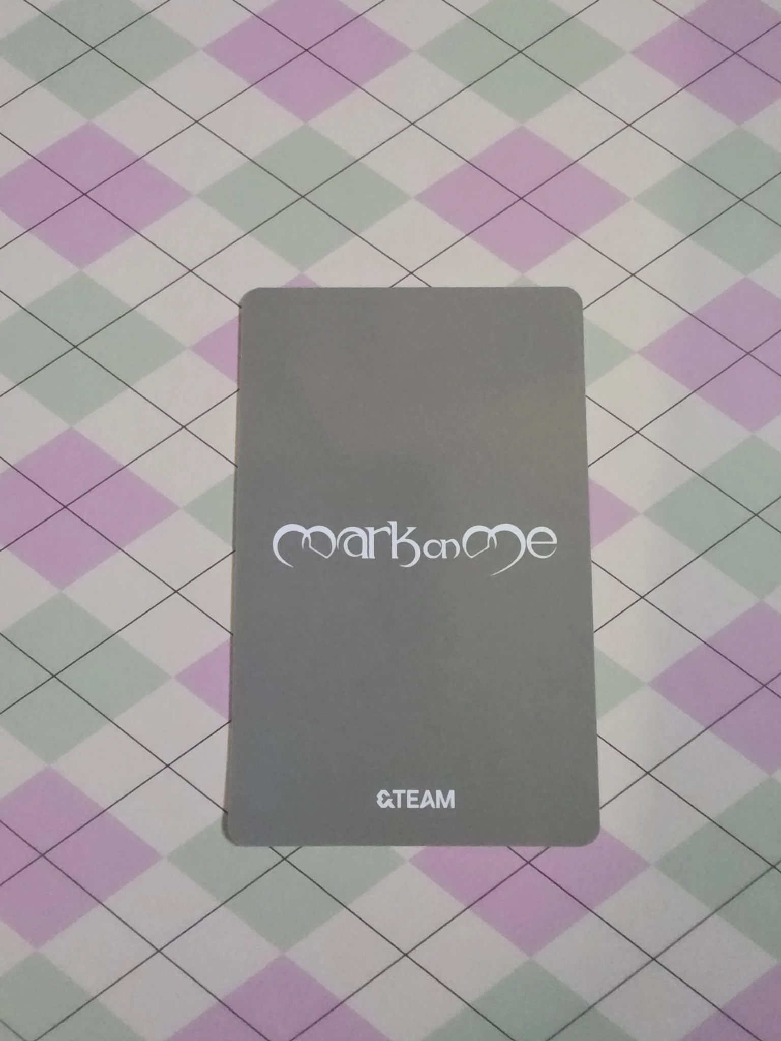 &TEAM Fuma &TEAM - Fuma - Mark on Me Album A version album photocard solo jacket version listing photo 2