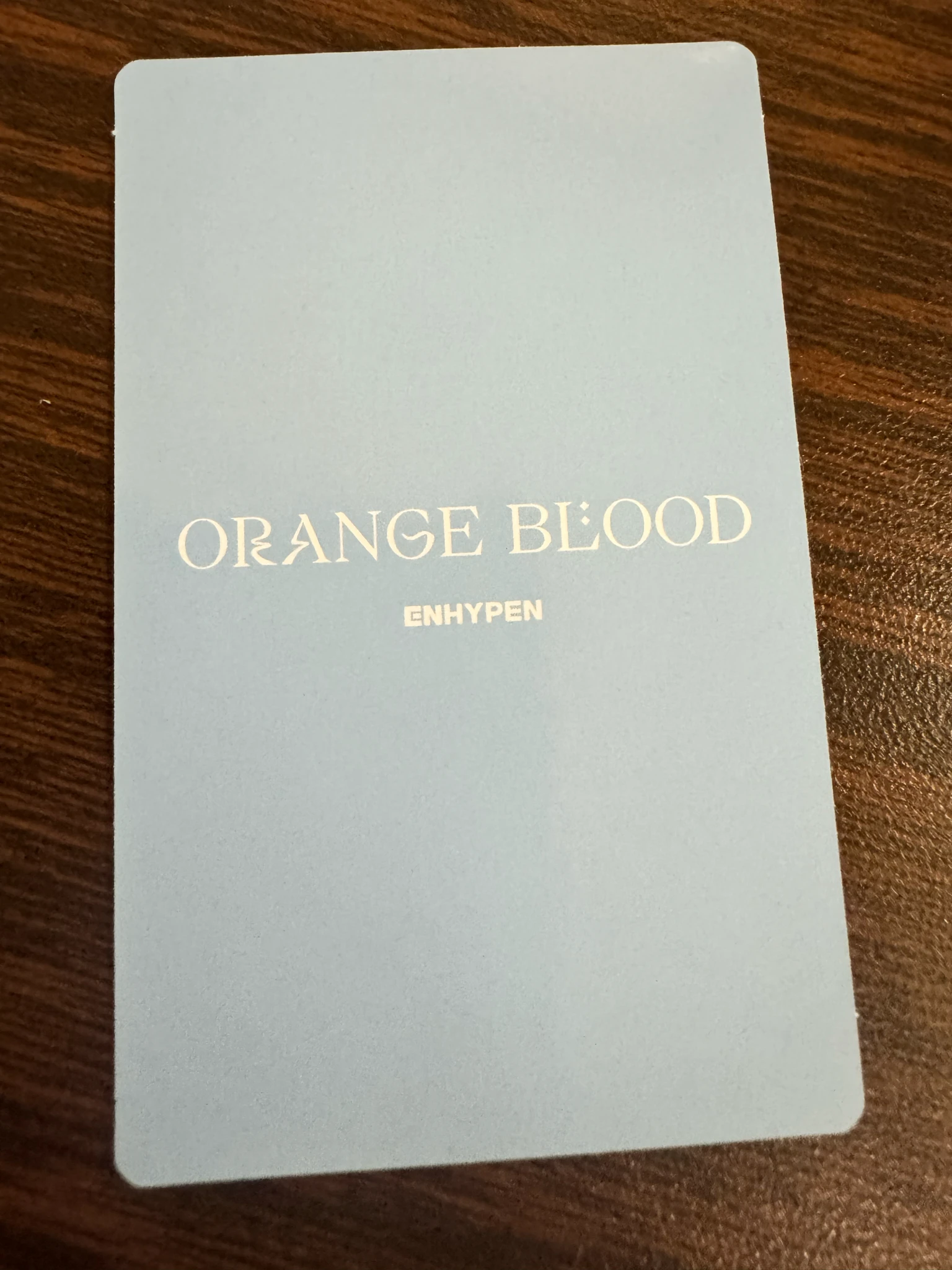 ENHYPEN Evan (Heeseung) ENHYPEN - Heeseung - ORANGE BLOOD Album engene version listing photo 2