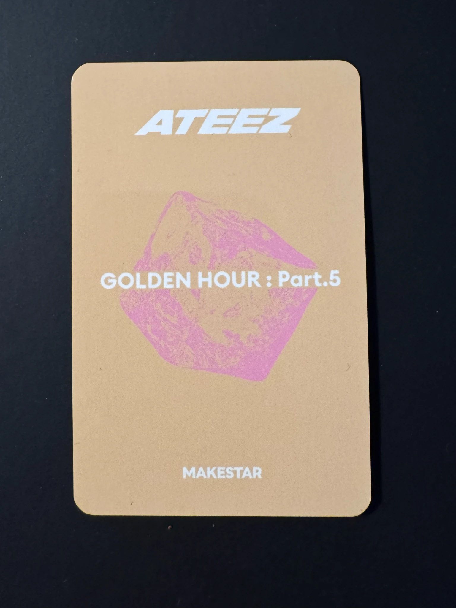 ATEEZ ATEEZ - Yunho & Yeosang - GOLDEN HOUR : Part.5 Album makestar lucky draw (LD) listing photo 2