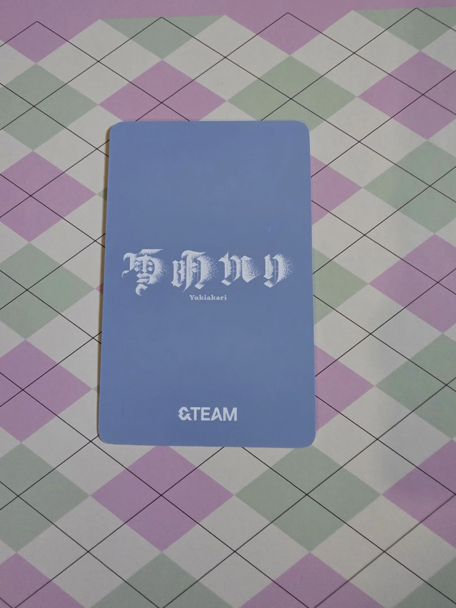 &TEAM Fuma &TEAM - Fuma - Yukiakari Album pre-order benefit (pob) weverse japan listing photo 2