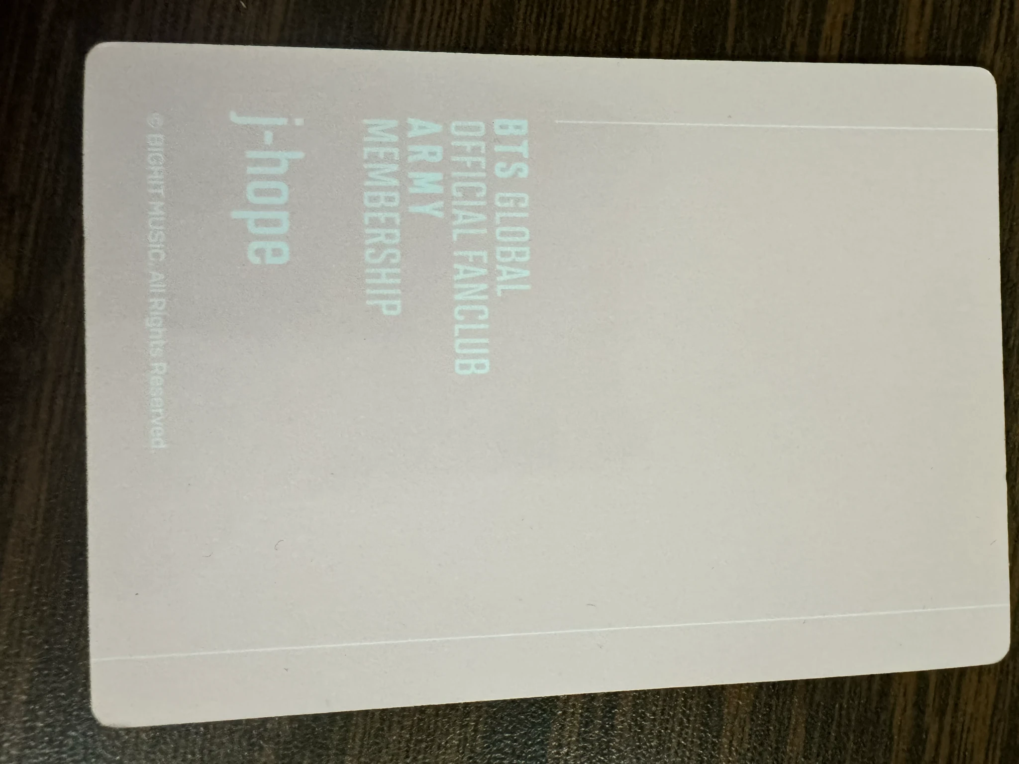 BTS j-hope BTS - j-hope - 10th ARMY Membership Kit  Other J-Hope BTS weverse membership listing photo 2