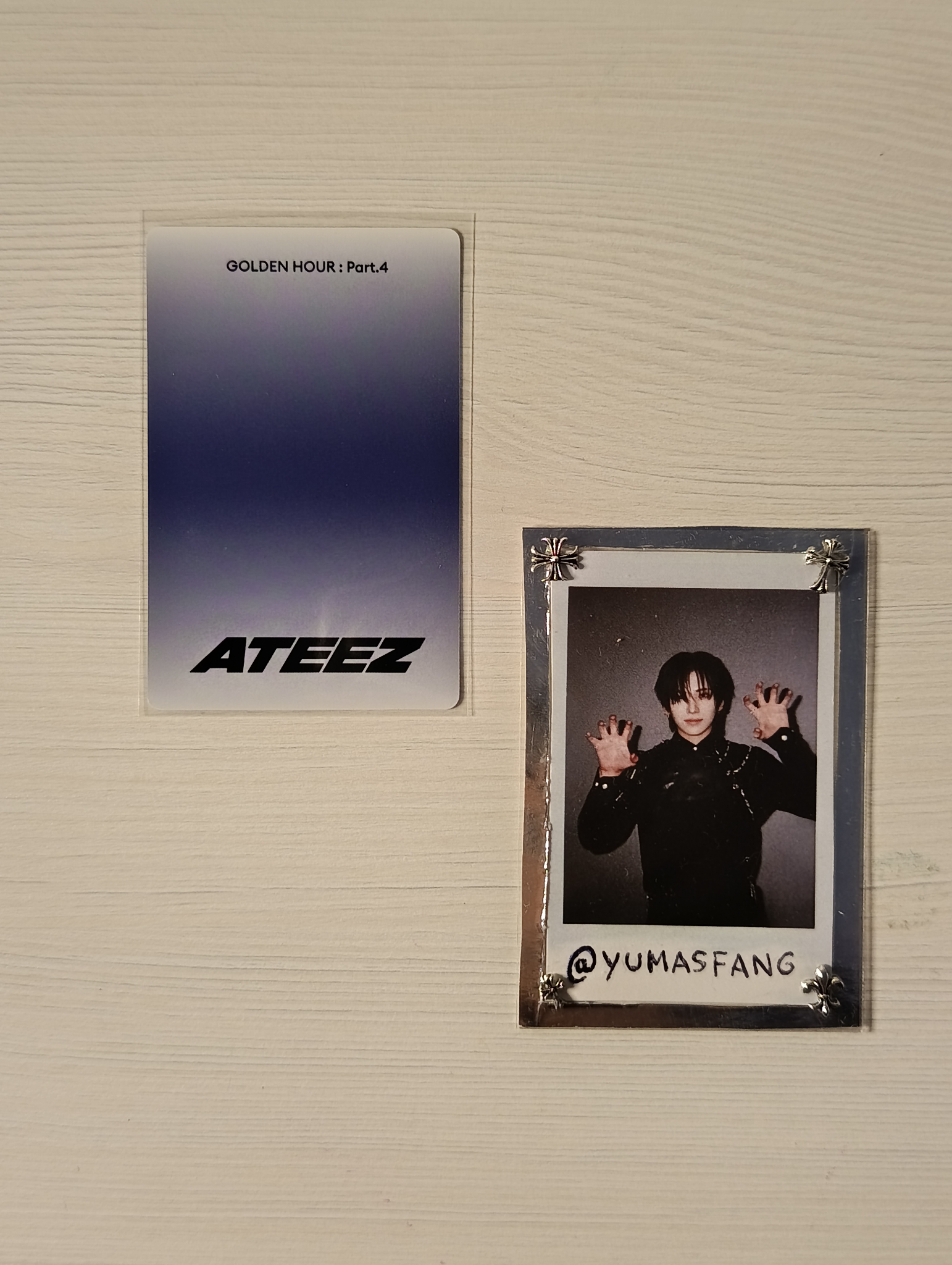 ATEEZ Wooyoung ATEEZ - Wooyoung - Golden Hour : Part.4 Album album photocard poca album listing photo 2