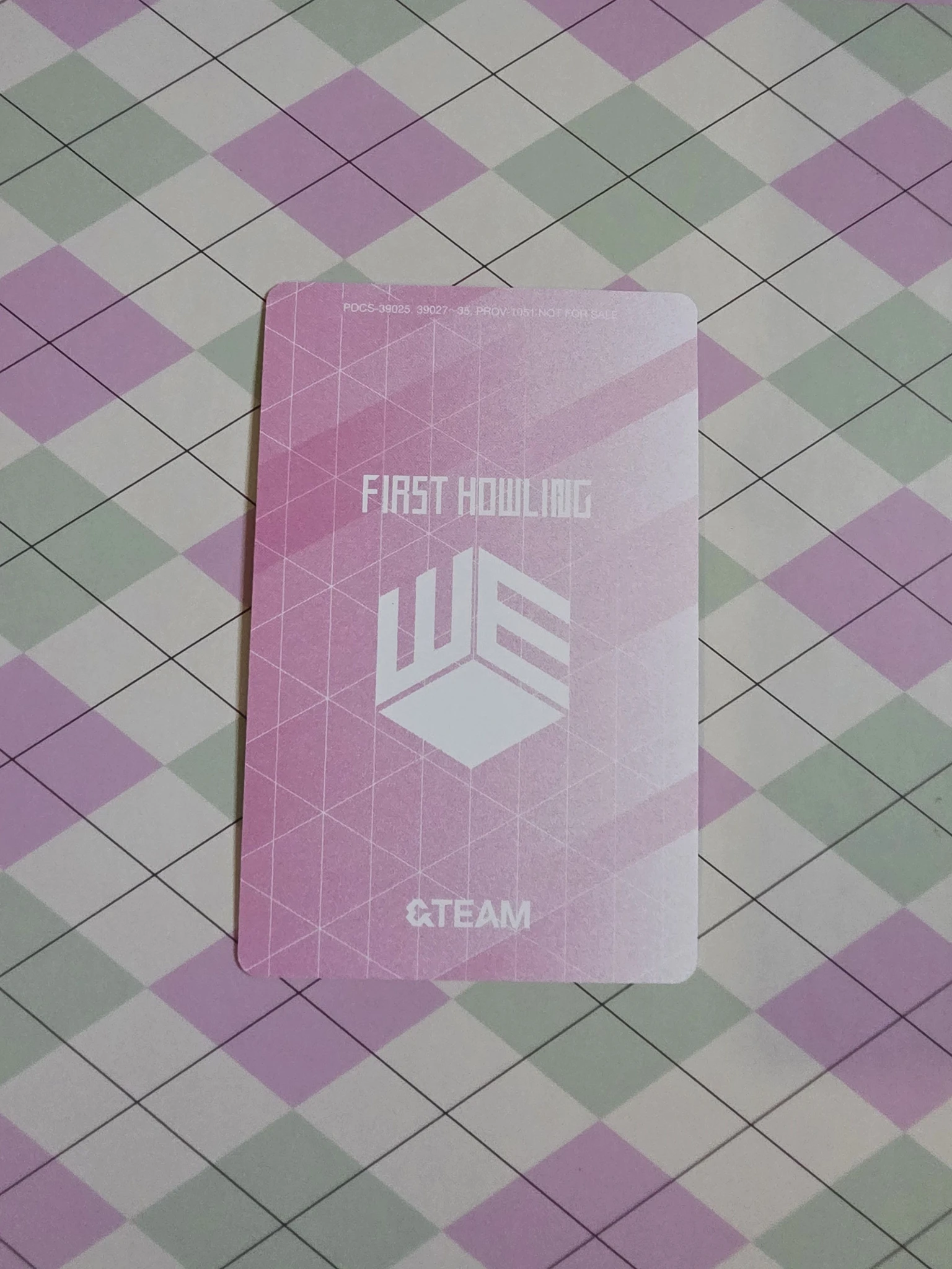&TEAM Fuma &TEAM - Fuma - First Howling : WE EP Album limited ver. listing photo 2