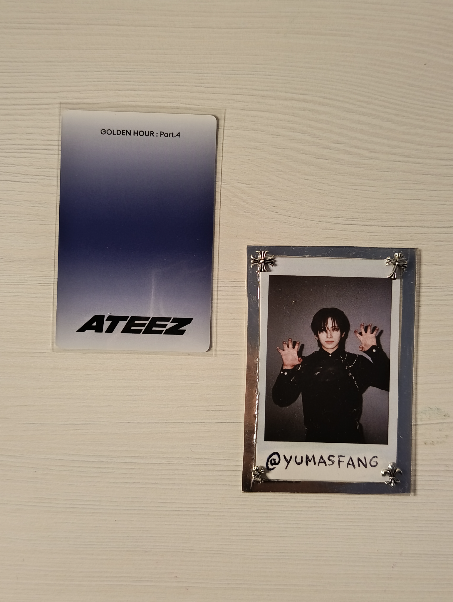 ATEEZ Seonghwa ATEEZ - Seonghwa - Golden Hour : Part.4 Album album photocard poca album listing photo 2