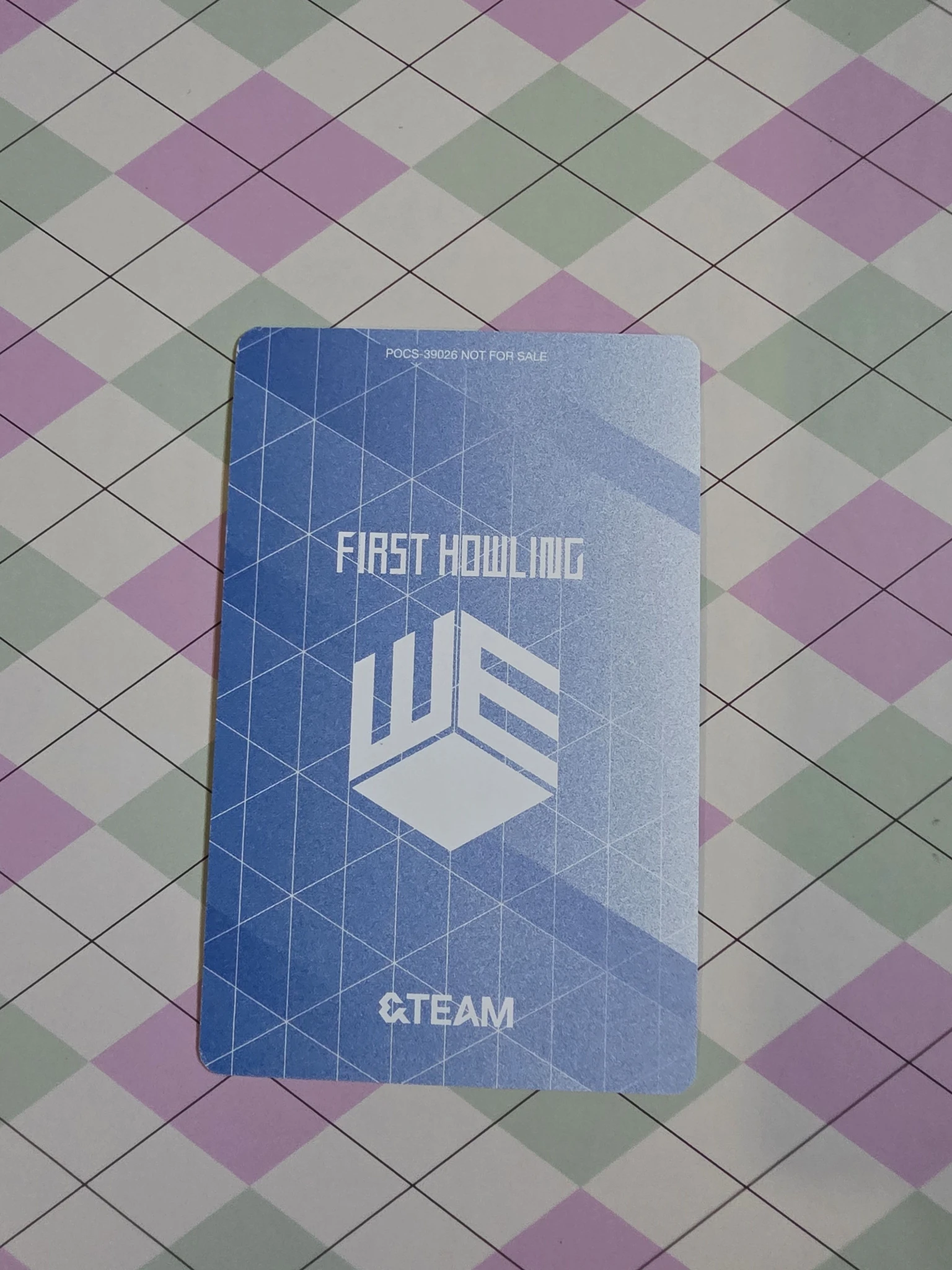 &TEAM Fuma &TEAM - Fuma - First Howling : WE EP Album standard ver. listing photo 2