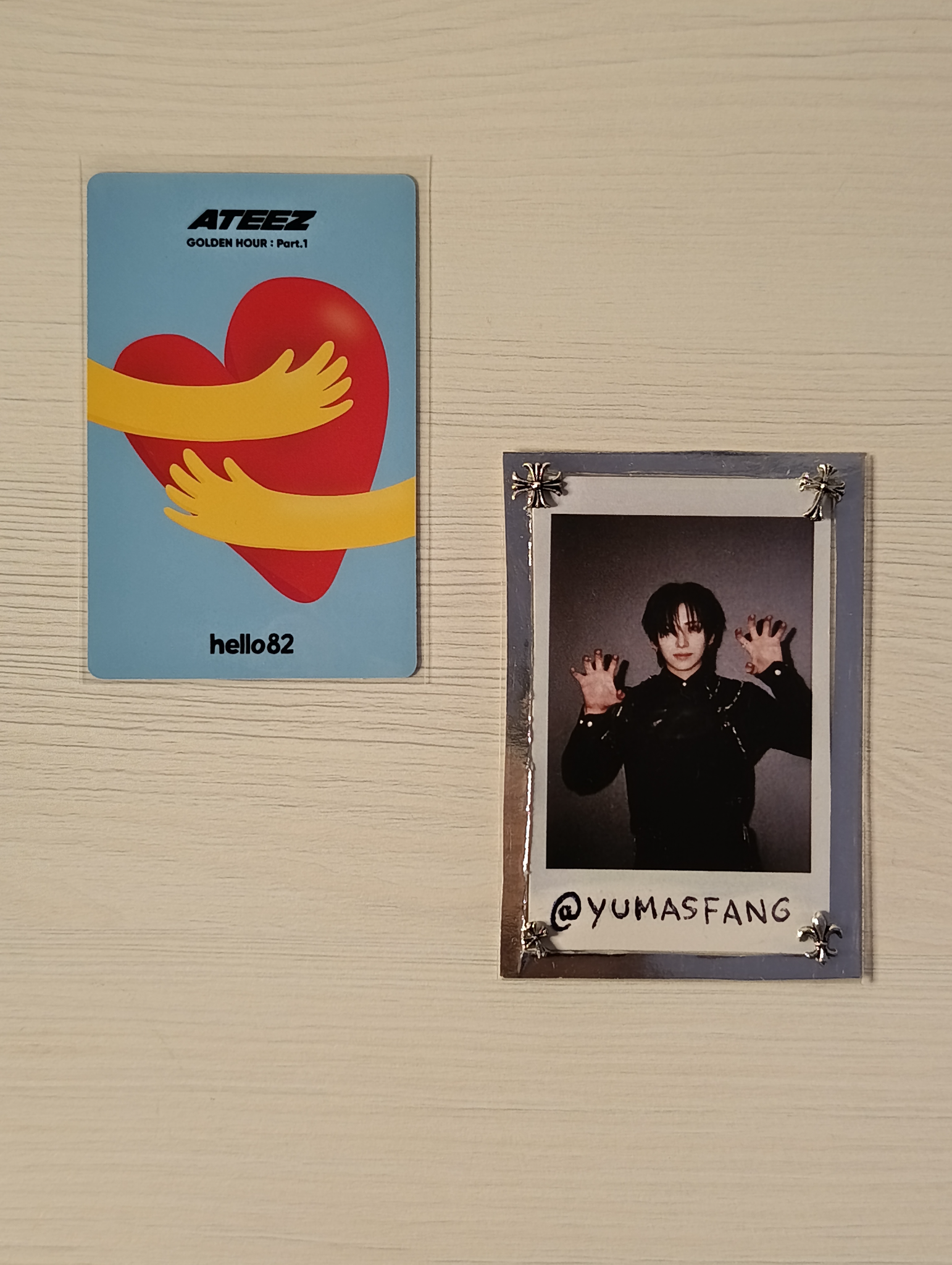 ATEEZ Seonghwa ATEEZ - Seonghwa - Golden Hour : Part.1 Album hello82 hug version listing photo 2
