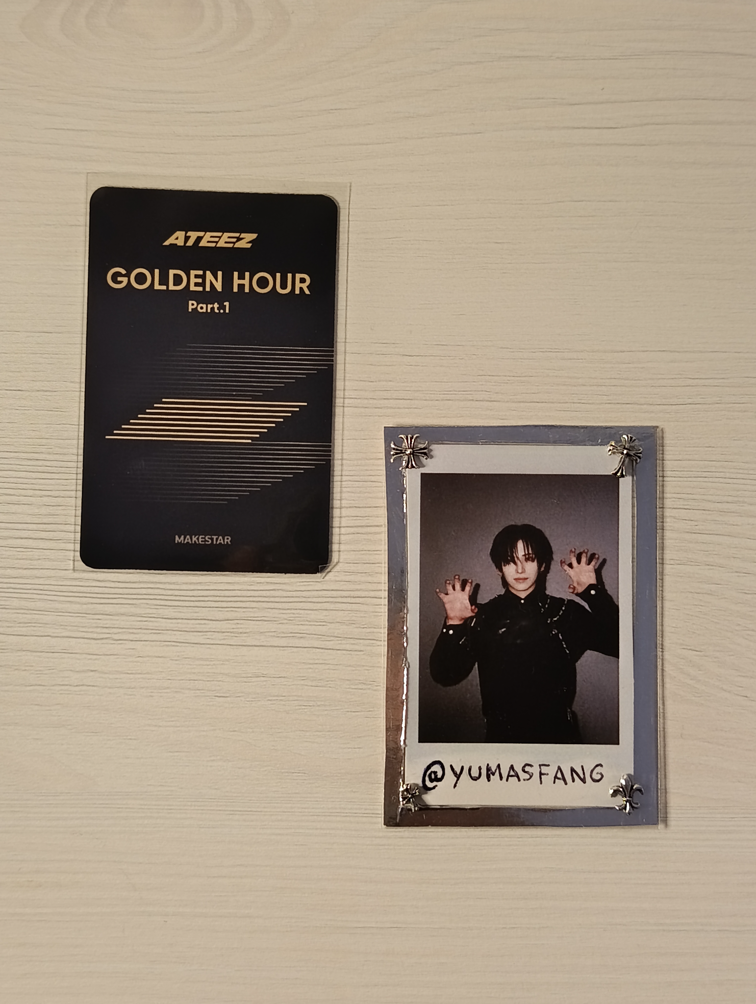 ATEEZ Seonghwa ATEEZ - Seonghwa - Golden Hour : Part.1 Album lucky draw makestar listing photo 2