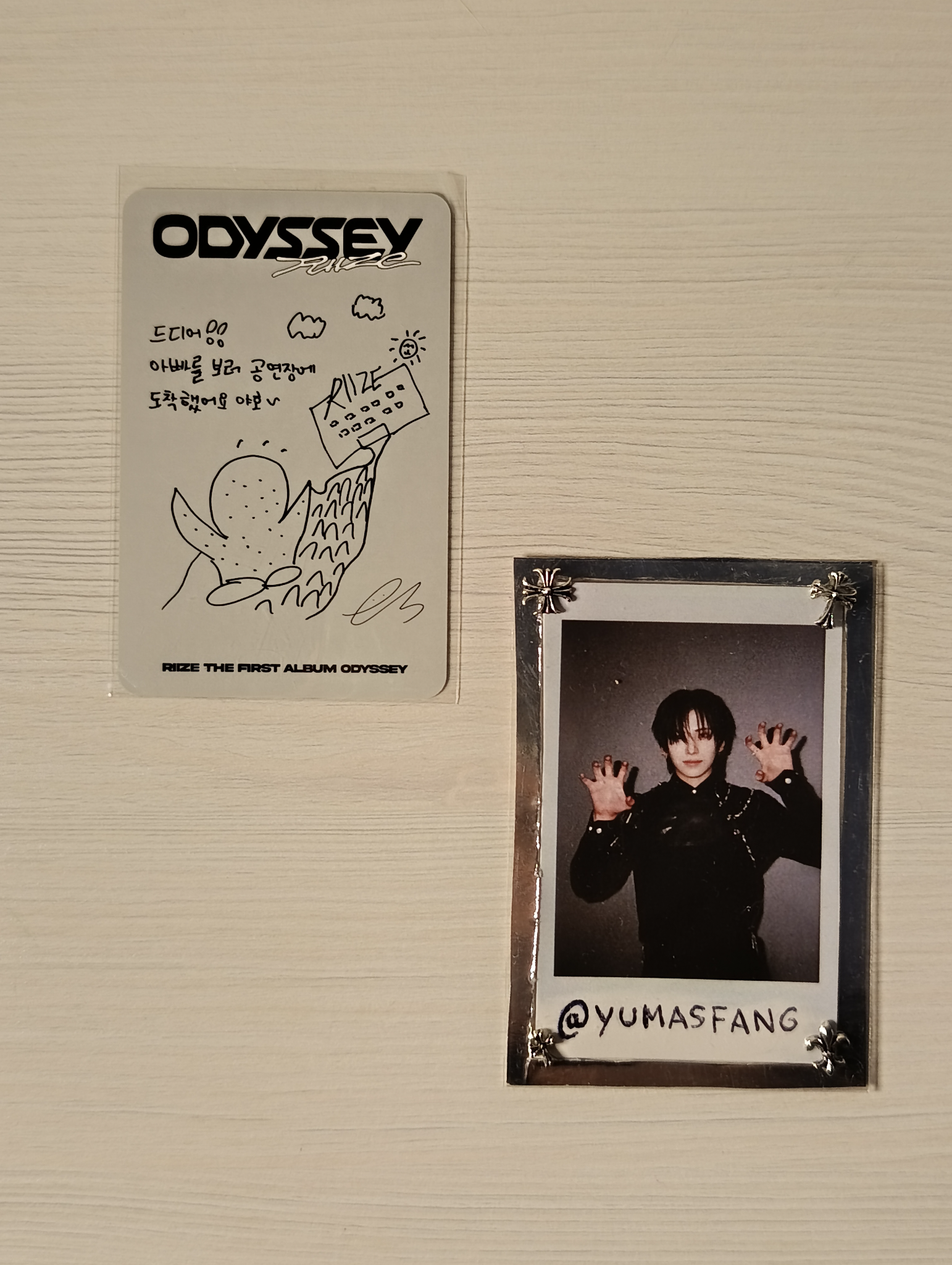 RIIZE  Eunseok RIIZE  - Eunseok - Odyssey Album album photocard photobook version listing photo 2