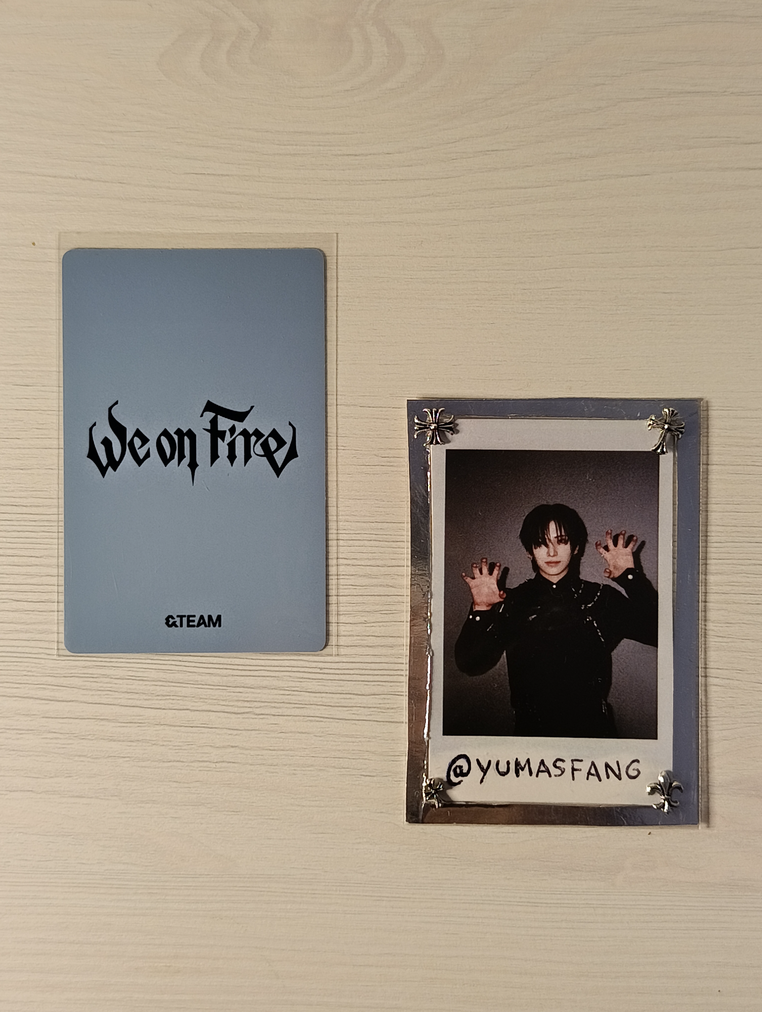 &TEAM Jo &TEAM - Jo - We on Fire - EP Album album photocard solo jacket version listing photo 2