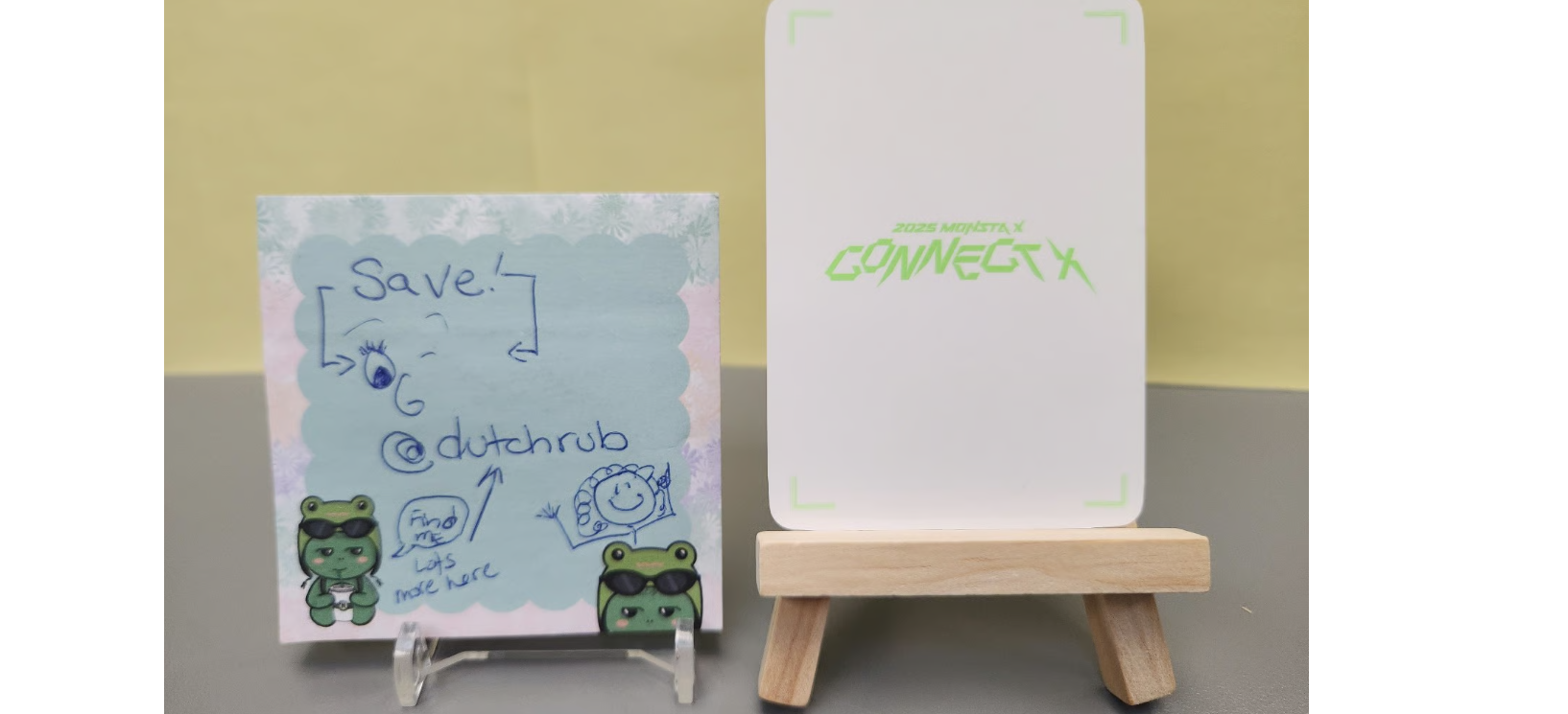 MONSTA X Shownu MONSTA X - Shownu - 2025 MONSTA X - CONNECT X Event merch photocard pvc pouch listing photo 2