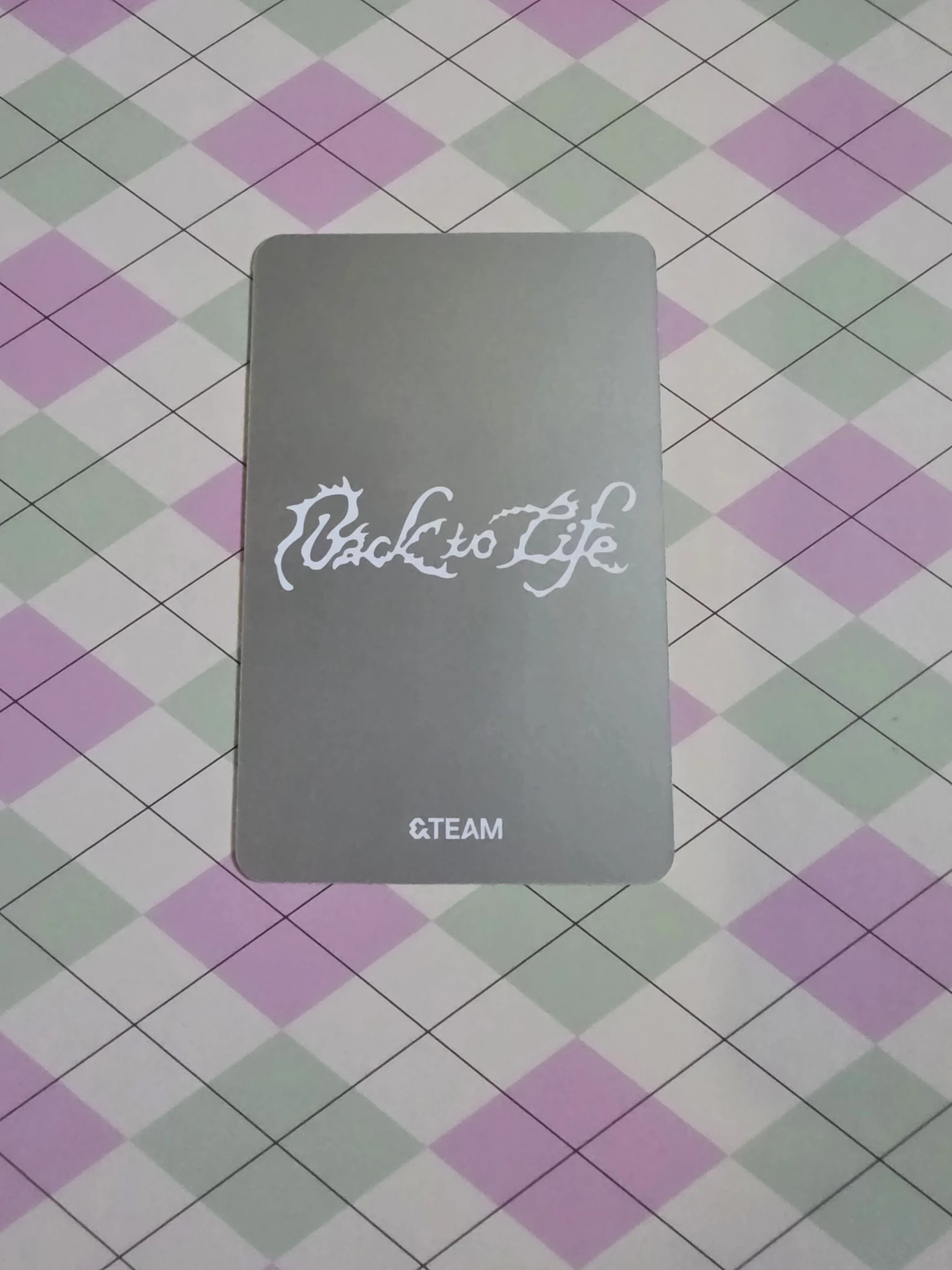 &TEAM &TEAM - Harua  & Fuma - Back to Life  Album weverse album version mini CD-R version album photocard listing photo 2