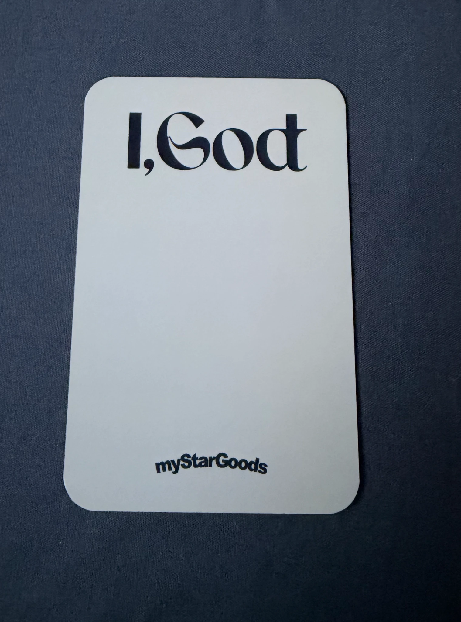 XLOV Rui XLOV - Rui - I, God Album mystargoods (MSG) round 6 video call (fancall) 1:1 listing photo 2