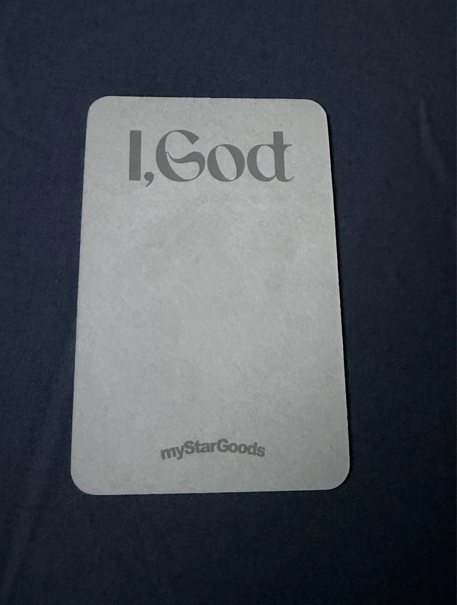 XLOV Rui XLOV - Rui - I, God Album mystargoods (MSG) video call (fancall) listing photo 2