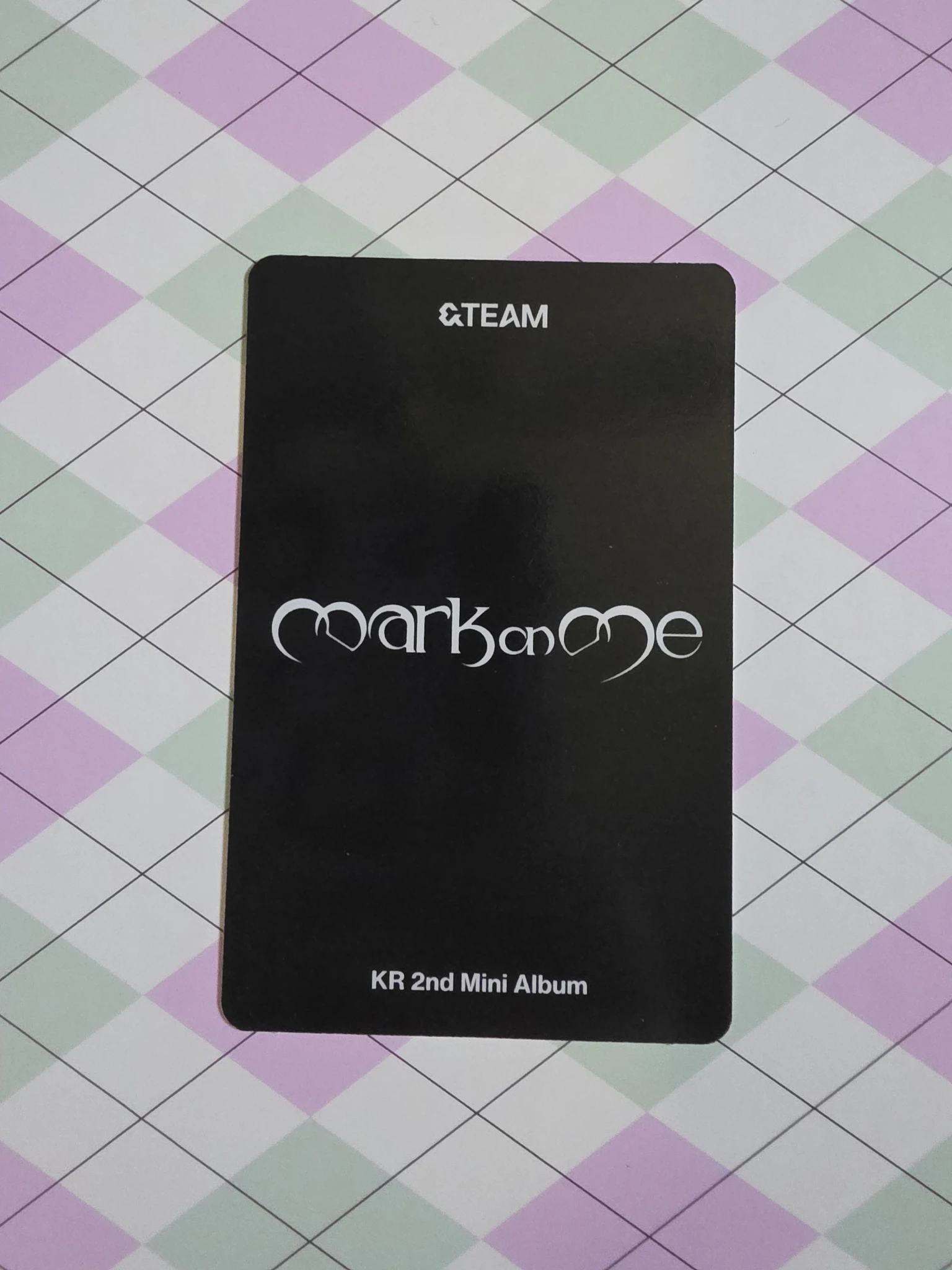 &TEAM Harua  &TEAM - Harua  - Mark on Me Album international tame me version crave you version retail exclusive listing photo 2