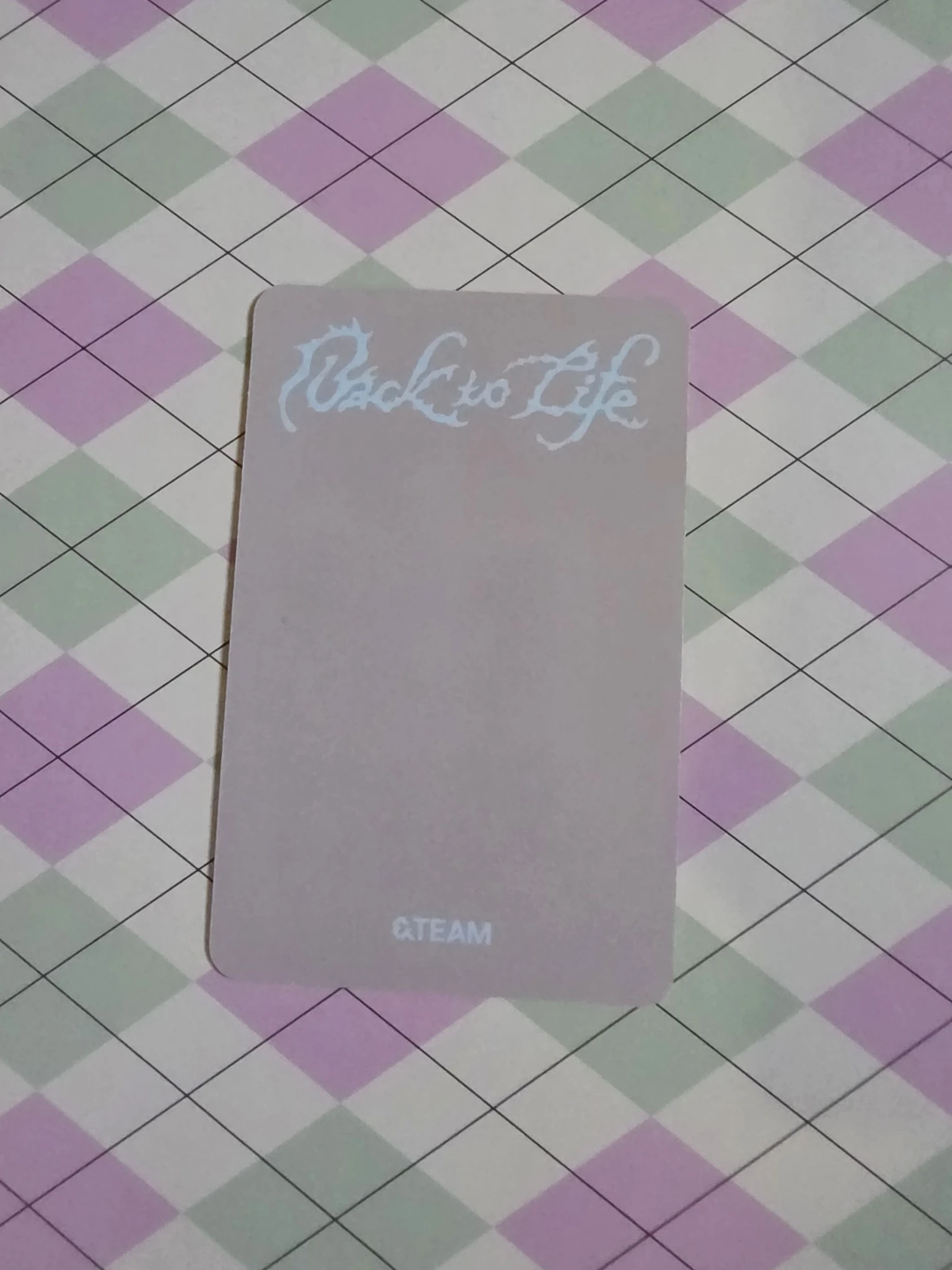 &TEAM Harua  &TEAM - Harua  - Back to Life  Album store exclusive kpop nara listing photo 2