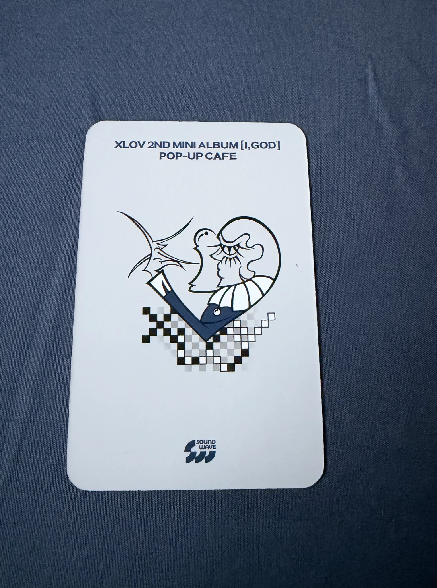 XLOV Rui XLOV - Rui - I, God Album pop-up store soundwave lucky draw (LD) listing photo 2